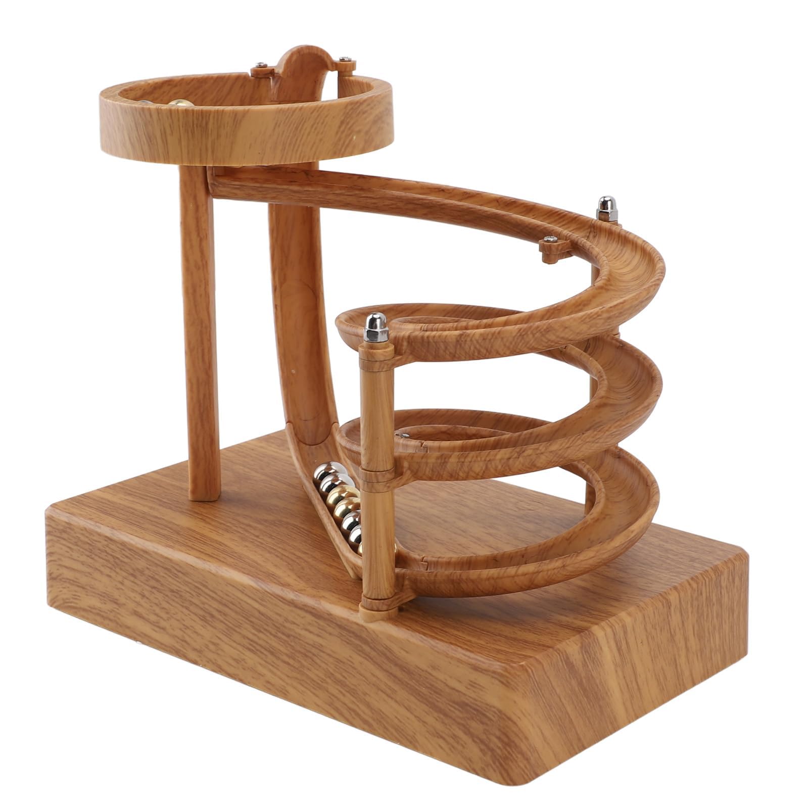 Máquina De Movimiento Perpetuo De Arte Cinético, Máquina De Movimiento Perpetuo Bola Rodante Sin Parar Newton Decoración De Escritorio Juguetes Newtons Ciencia Física Gadgets