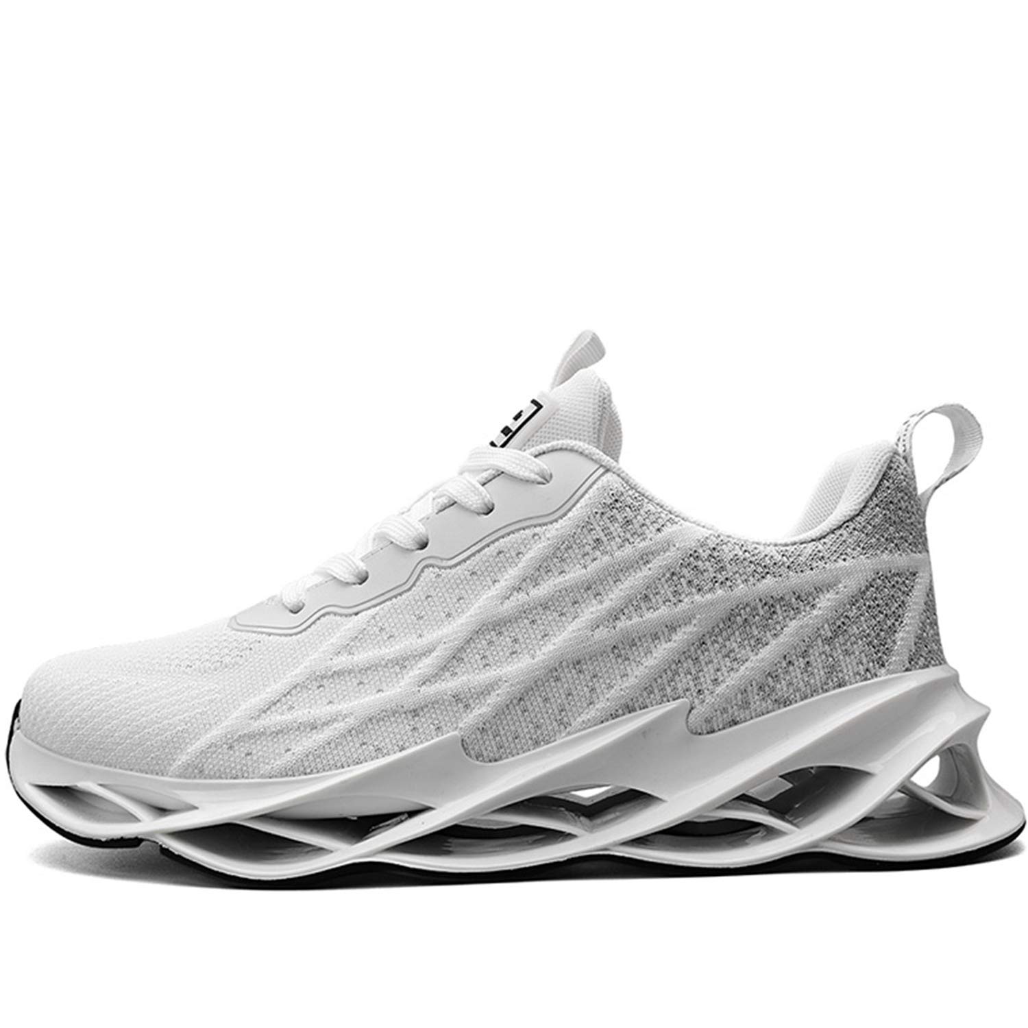 snugnapRoad Running Shoes Mens Women Trainers Outdoor Athletic Sneakers Lightweight Sport Gym Shock Absorption Walking Jogging Fitness Cycling Casual Non-Slip Size 6-10UK