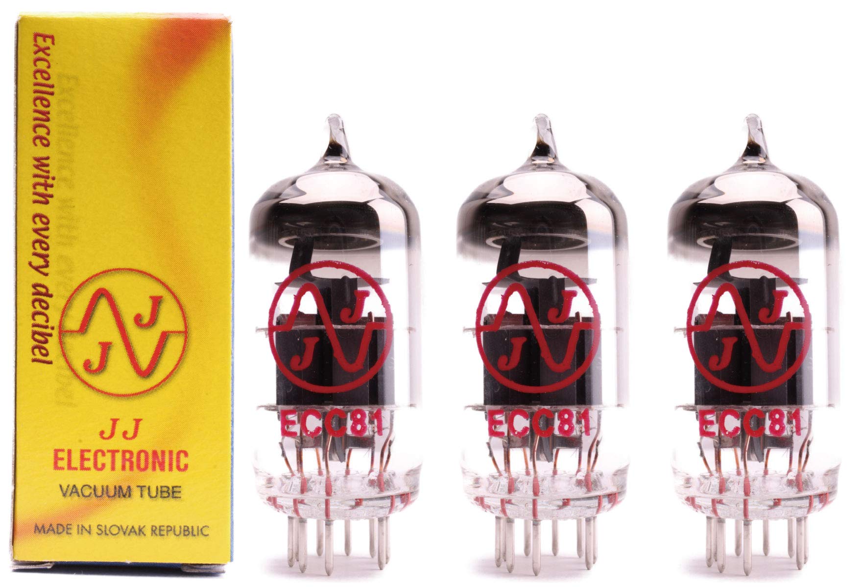 Amazon | 12AT7/ECC81 JJ 3本マッチ 高ゲイン 真空管PX13 【1年ロング
