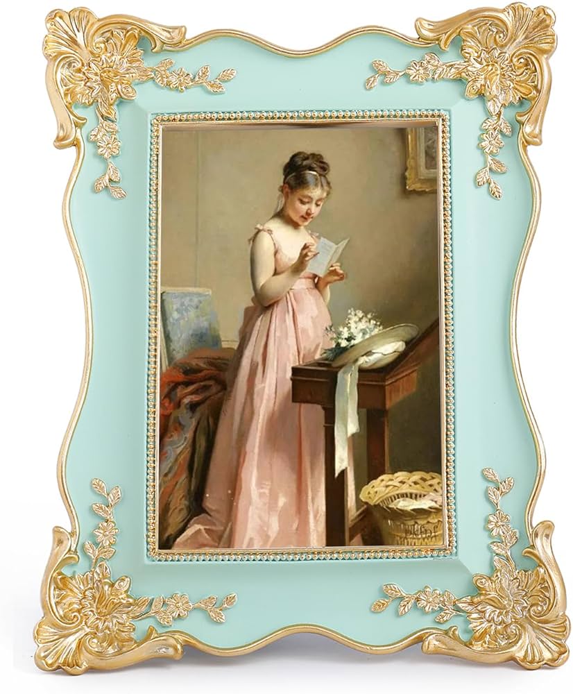 Amazon.com - SIKOO Vintage Picture Frame 4x6 Antique Ornate Amazon.com - SIKOO Vintage Picture Frame 4x6 Antique Ornate