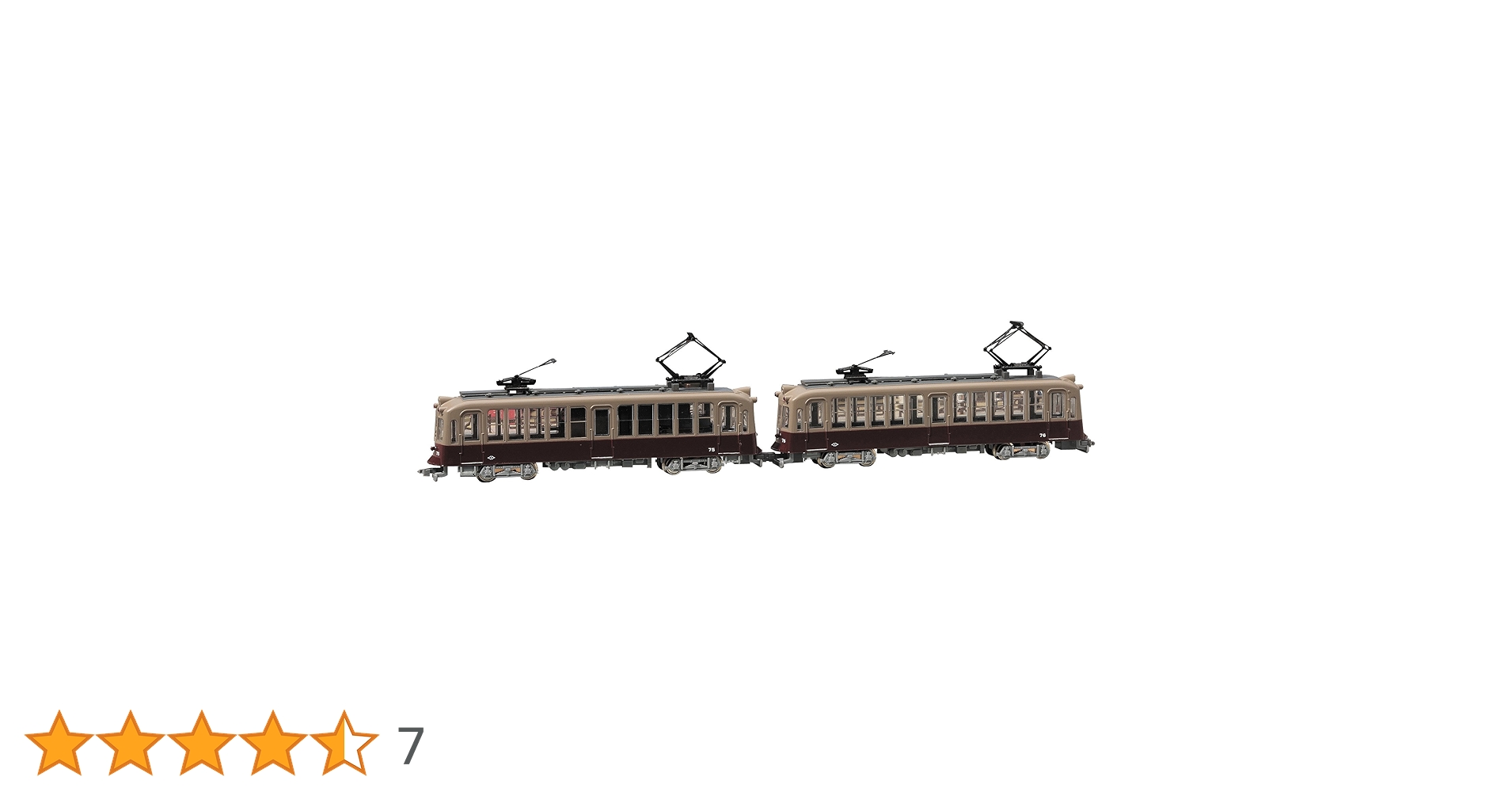 Amazon | MODEMO Nゲージ NT154 阪神71形 武庫川・海岸線 晩年