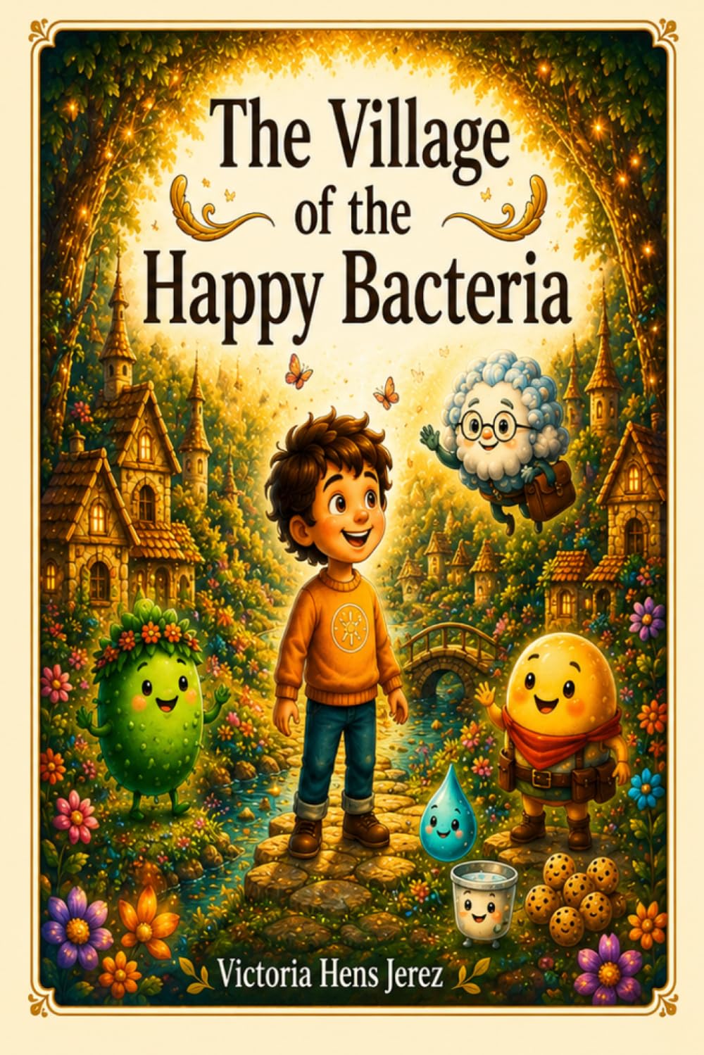 The Village of the Happy Bacteria: A children’s book about gut health, healthy eating and emotions