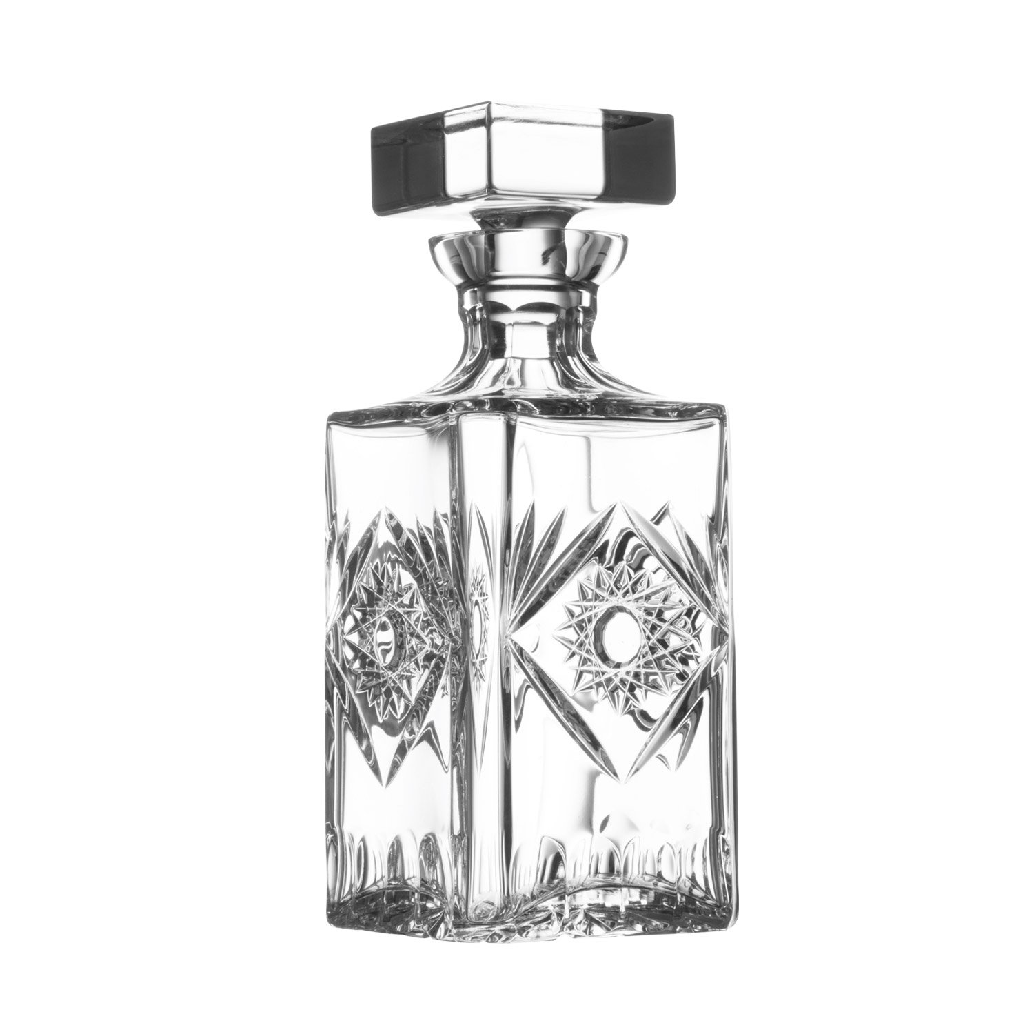 ARNSTADT KRISTALL Caraffa per whisky SANTRA (25 cm) in cristallo soffiato, levigata a mano, realizzata a mano