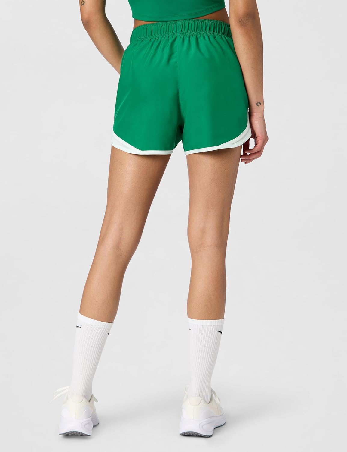 Nike Women's Tempo Dri-fit Mid-Rise Brief-Lined Running Shorts
