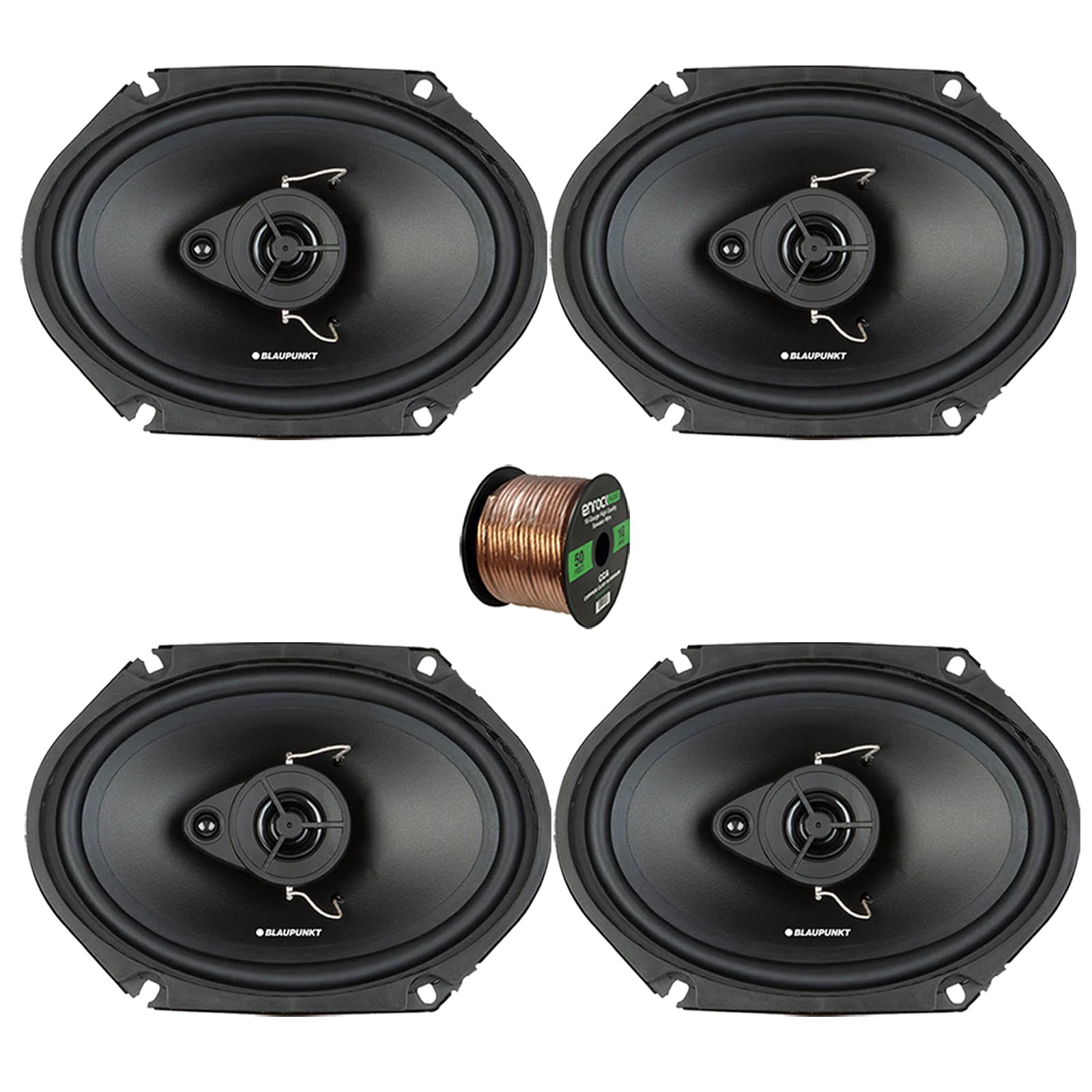 Amazon.com: 2 Pair (Qty 4) of Blaupunkt BPS-E683 6x8