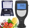 Water Activity Meter Portable Water Activity Tester Fruit and Vegetable AW Tester Smart Food Water Activity Tester for Food Meat Water Activity Measurements, Measure Range 0~1.0aw(USB+BLUETEETH)