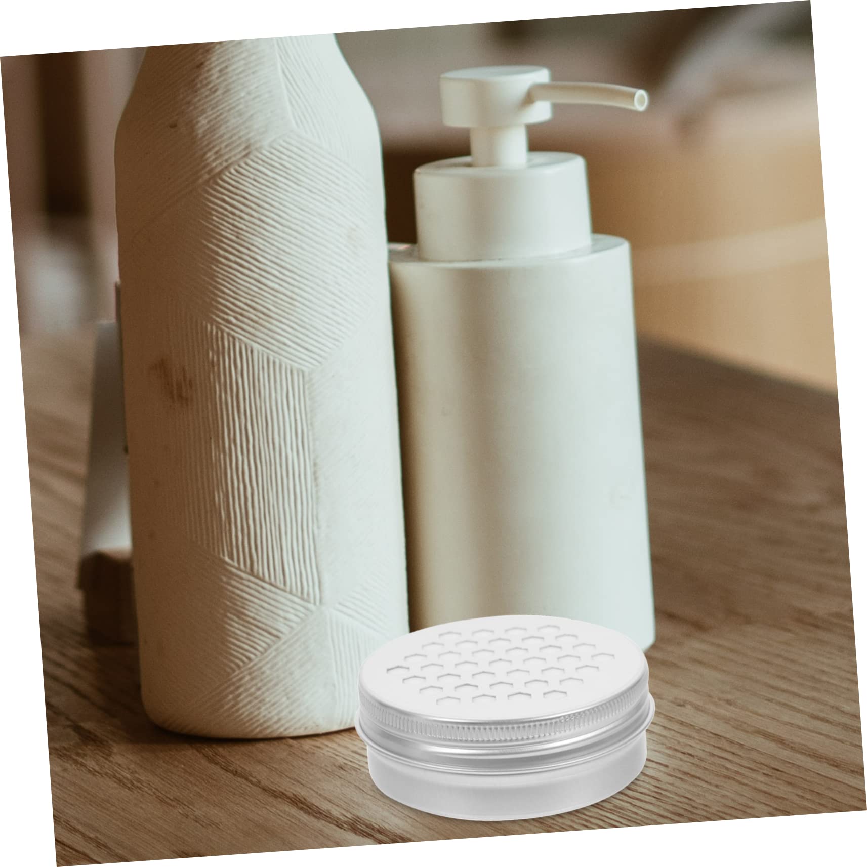 Sosoport 20pezzi Diffusore Aromatico Alluminio con Coperchio Vite per Decorazione Auto e Diffusore Multifunzionale per Oli Essenziali e Neutralizzatore di Odori Design Compatto e Sicuro