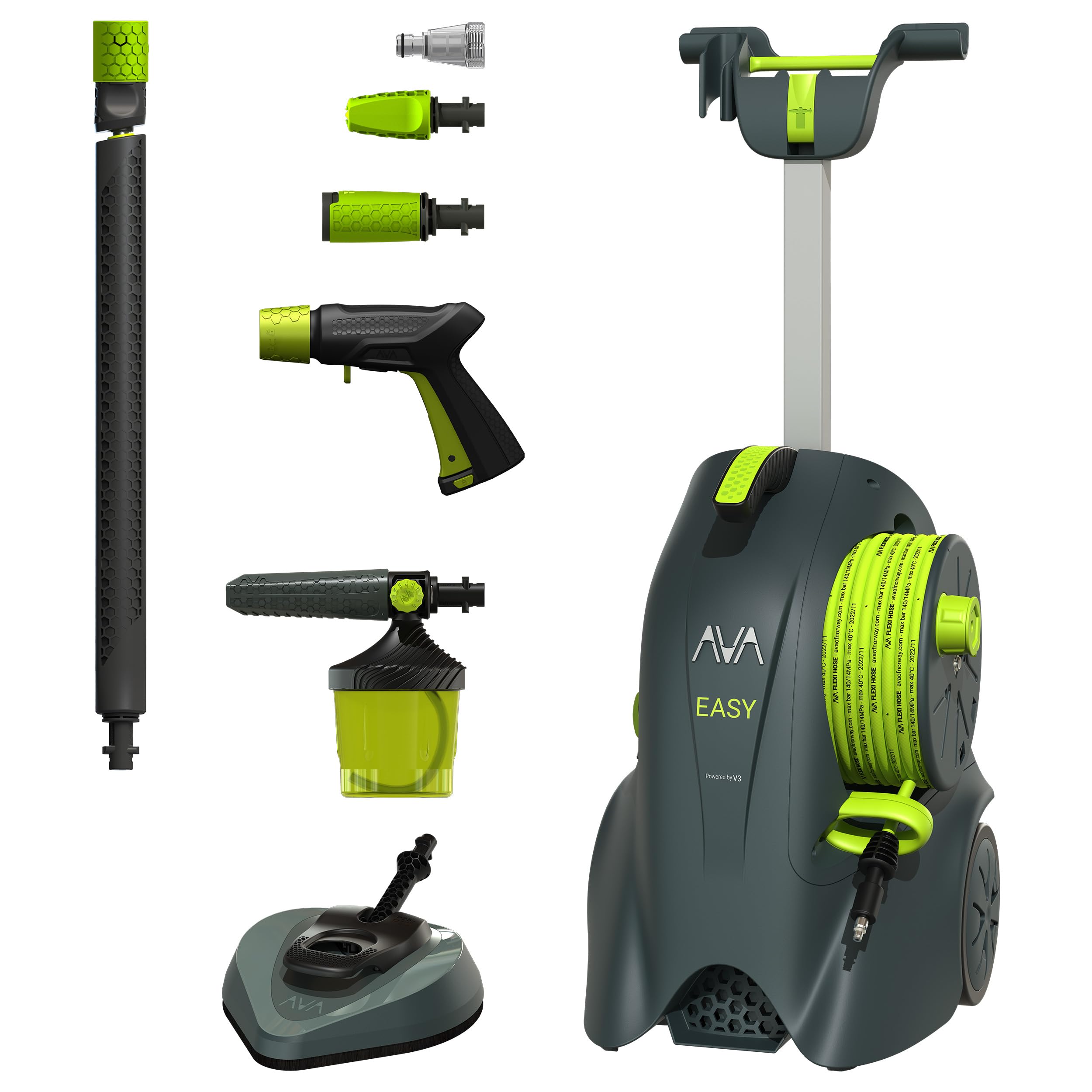 AVA Pressure Washer P57 XL with Metal Pump