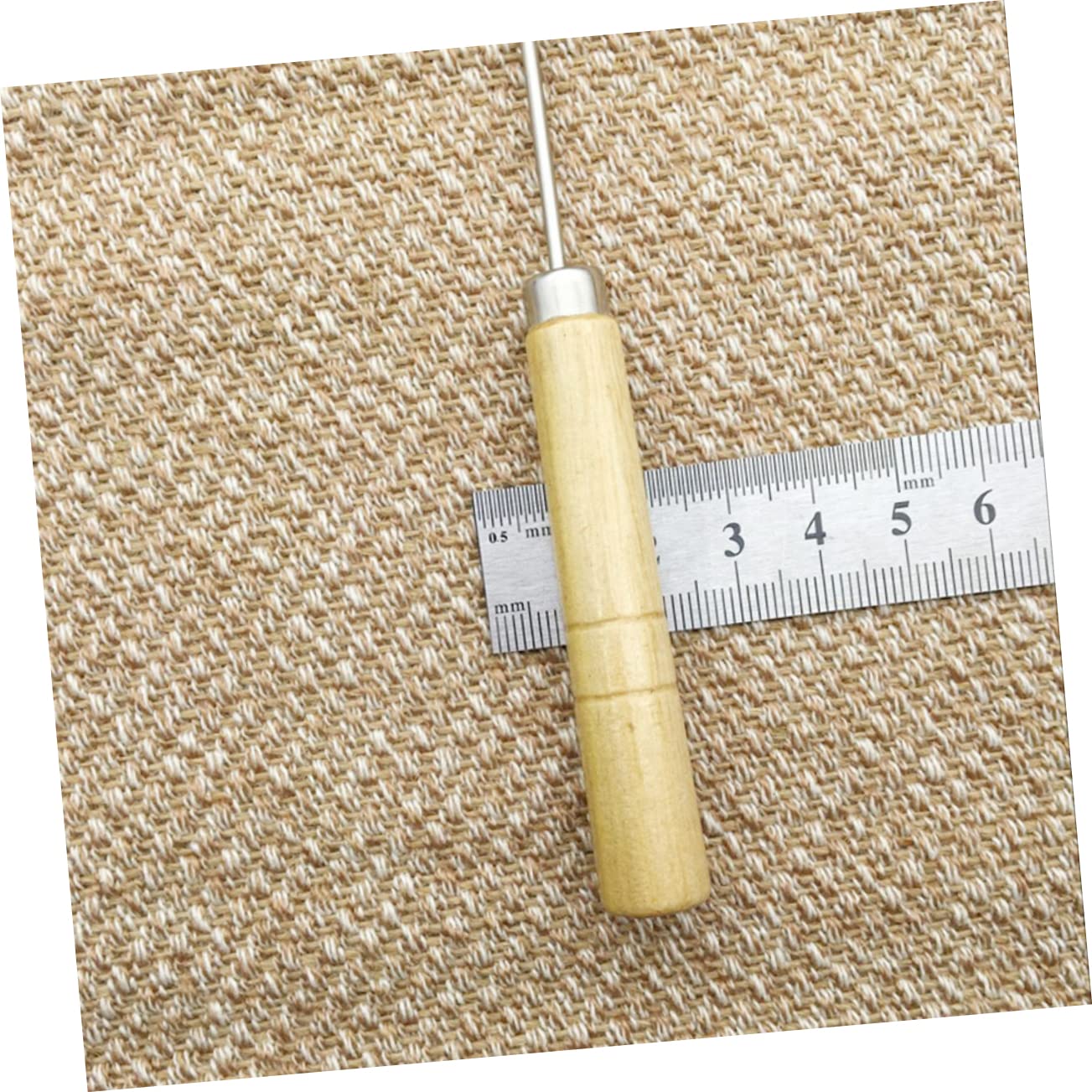 10pcs Wooden Handle Scriber Needle Versatile Awl Pick Tool for Cake Decorating Paper Quilling and DIY Craft Projects