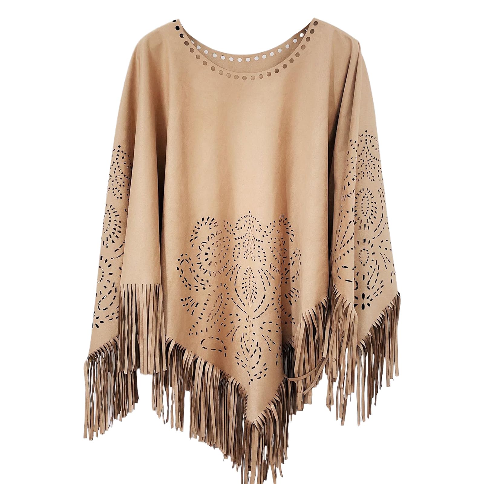 Versatile scialle avvolgente poncho coperta calda per ufficio all'aperto matrimonio scialle con nappe avvolgere poncho sciarpa calda sciarpa oversize