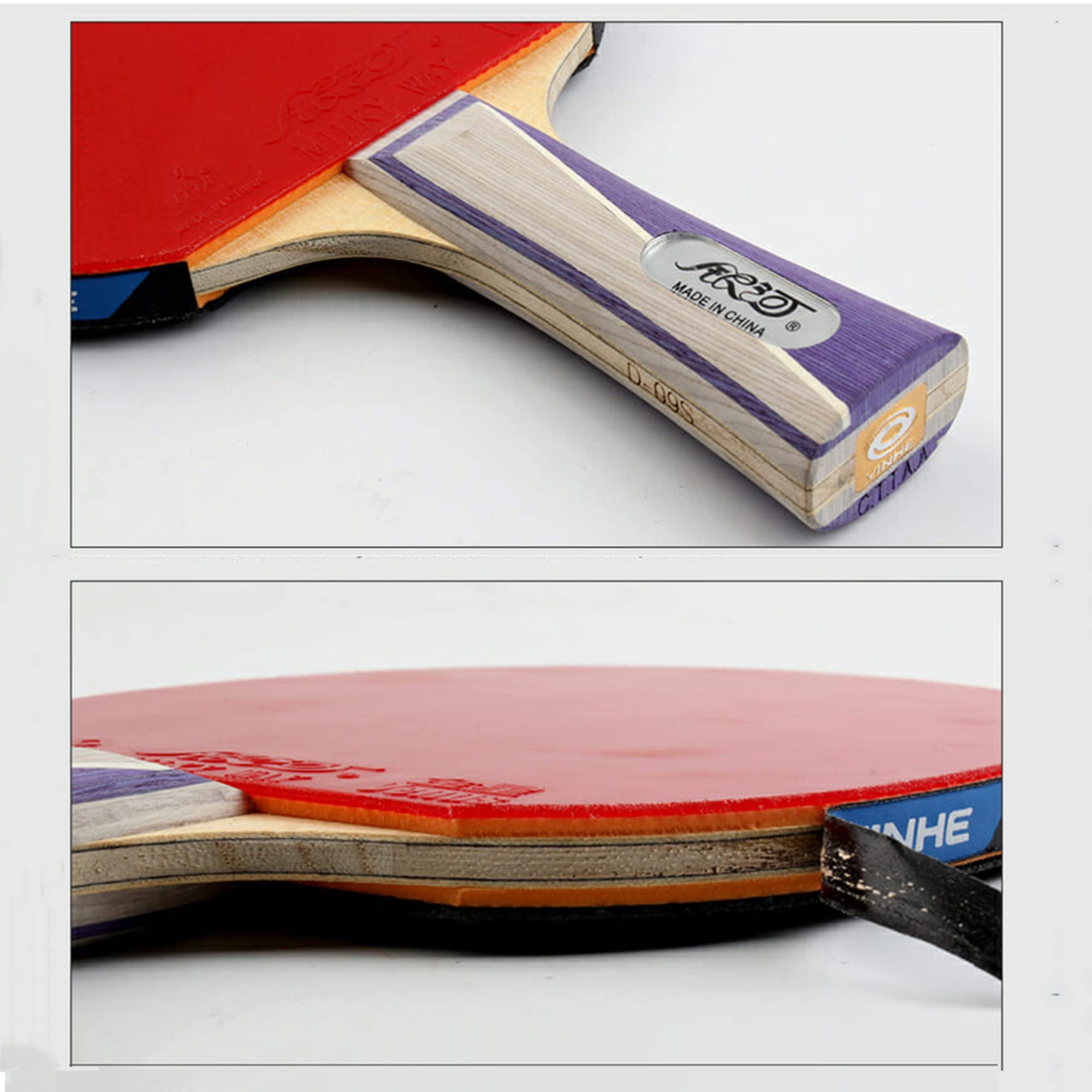 Rakietki do ping-ponga, Pingpong Blades Suitable for Beginners, Advanced and Intermediate Players/9 Stars