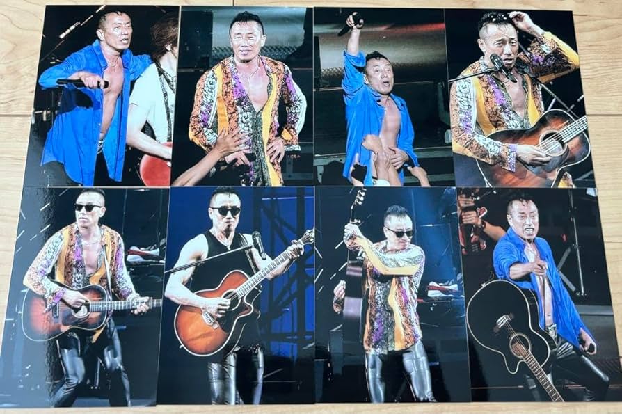 長渕剛 BLOOD プレミアムフォトセット（限定 品） Amazon.co.jp: 長渕剛 生写真 8枚セット TOUR パリ BLOOD : おもちゃ