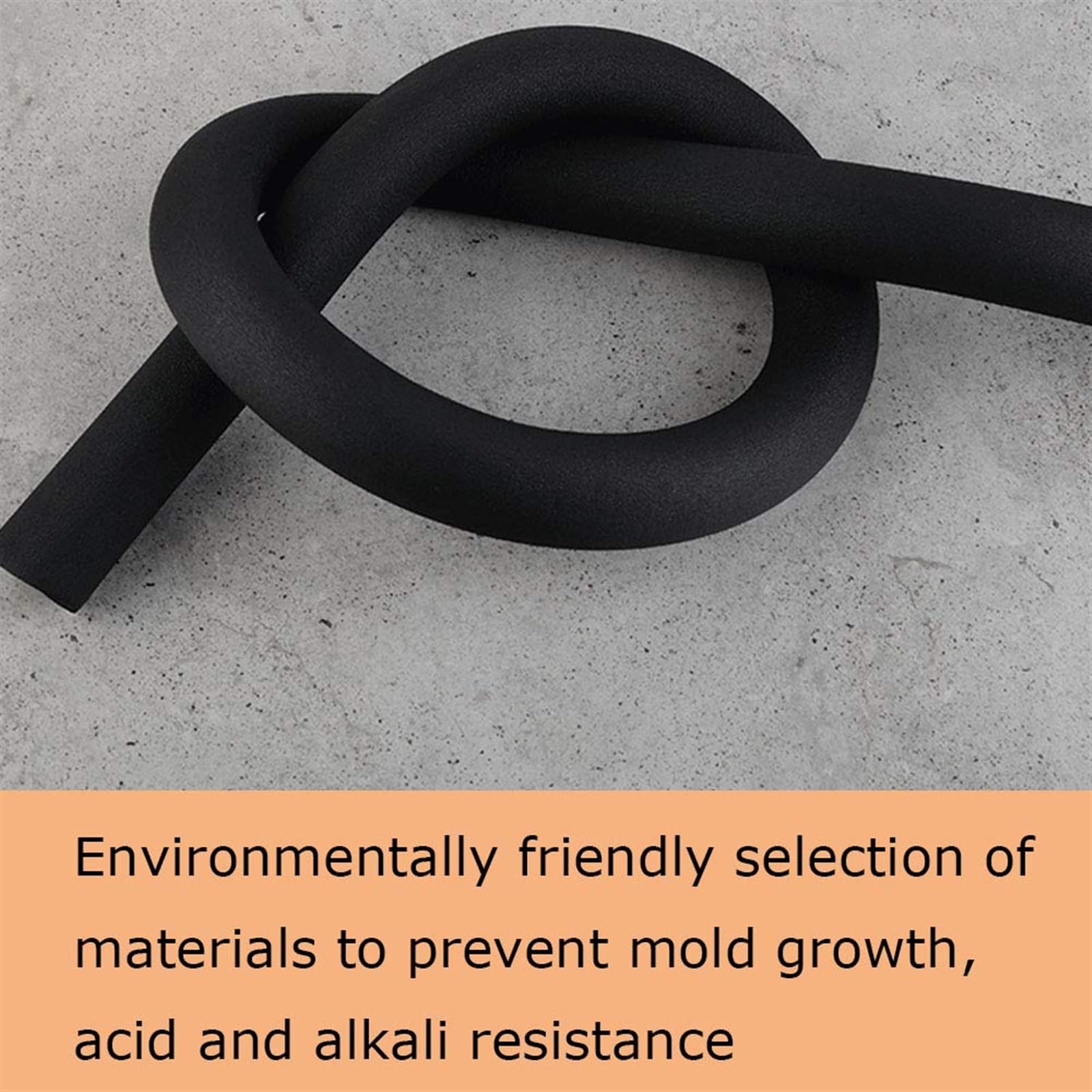 Tubo Isolante Antigelo In Schiuma - Diametro 15mm, Lunghezza 2m, Per Impianti Idraulici Esterni