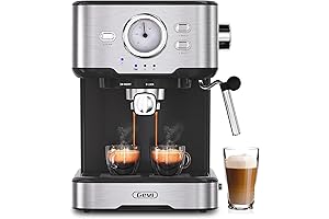 Espresso Machine, High Pressure Compact Espresso Machine
