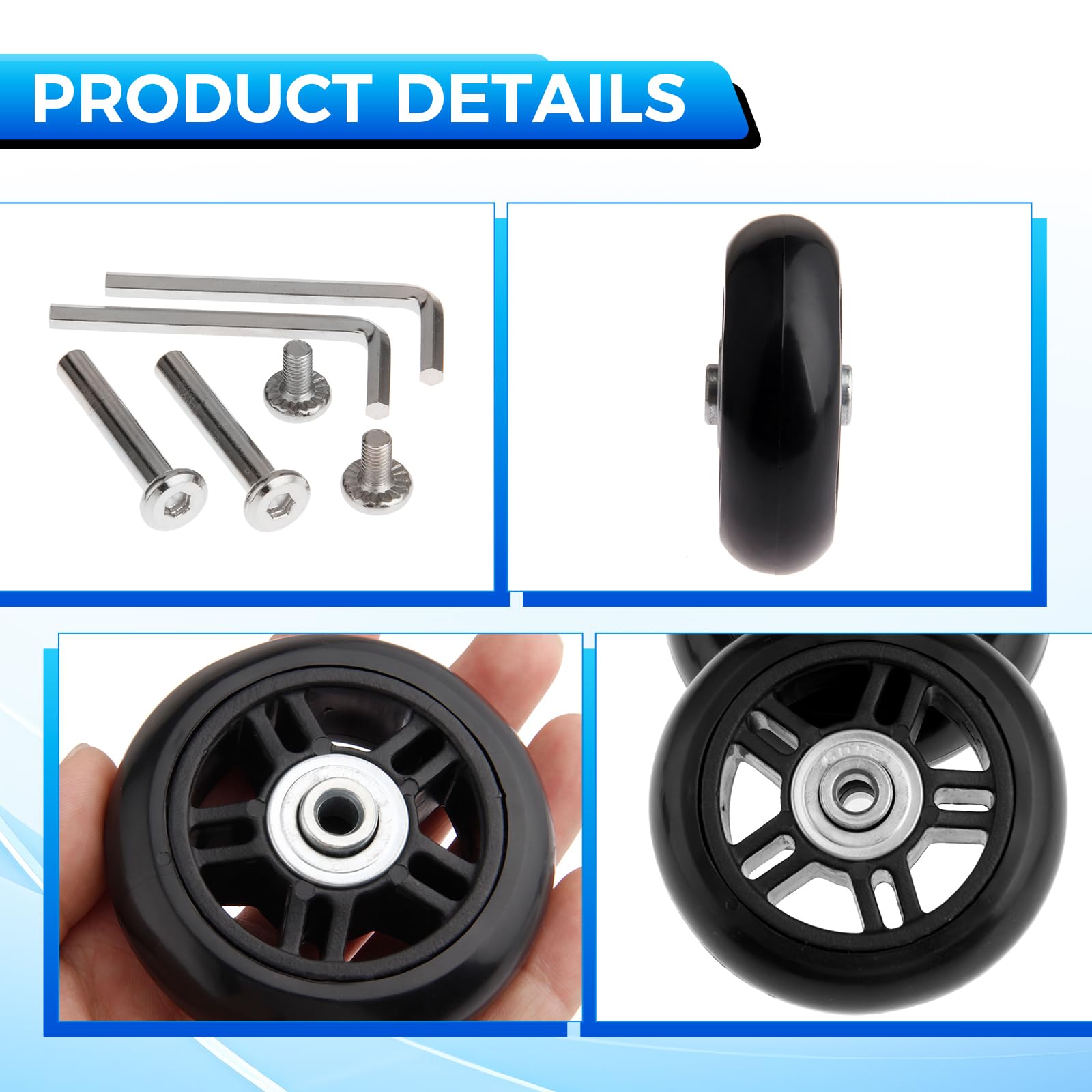 Lotto (2) Utensili Superior Nuovi, Ruote Di Ricambio Taglierina 42525
