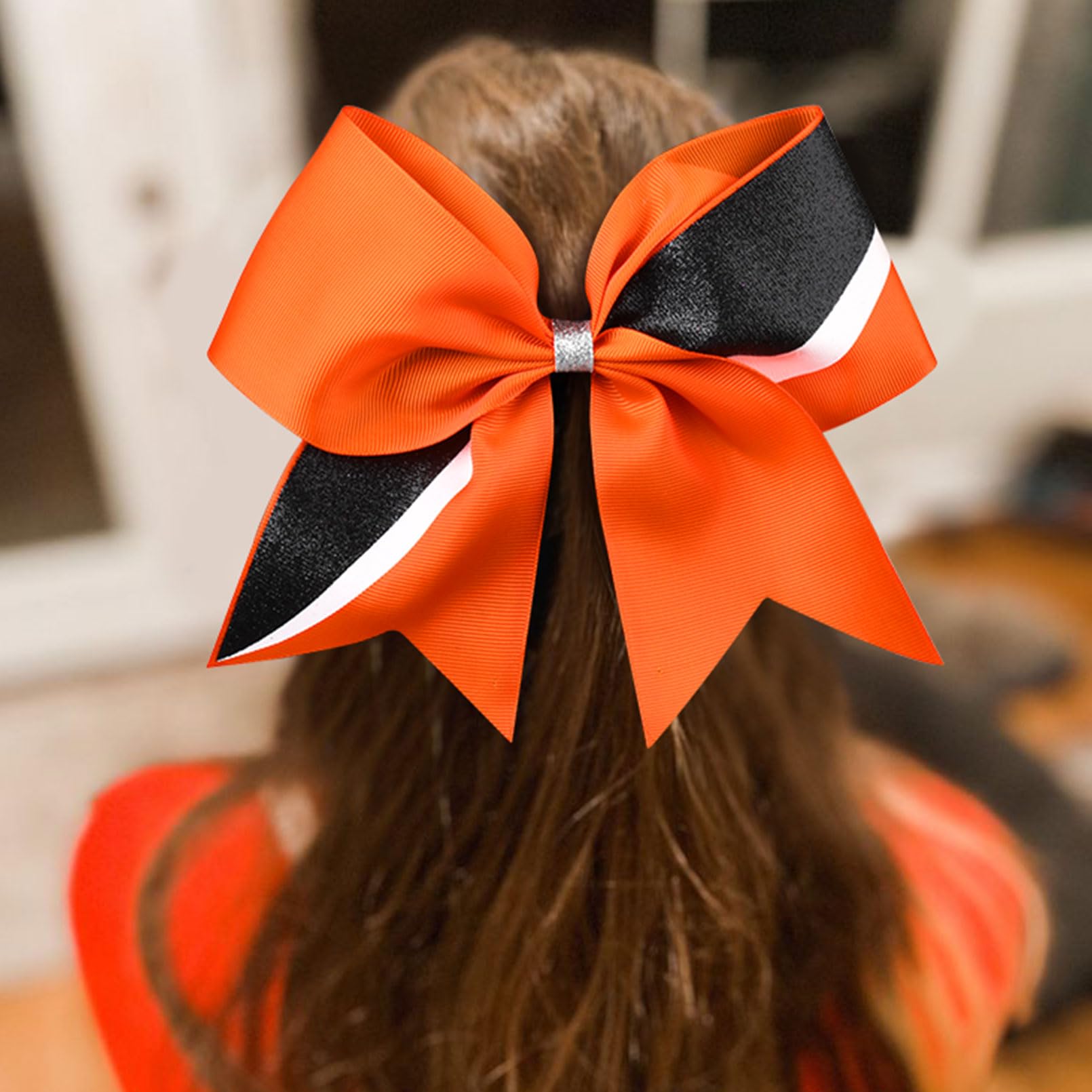 Set of 16 Orange and Black Hair Bows new Amazon.com : 3 Inch Grosgrain Bow for Little Girls- Set of 2  main image 3
