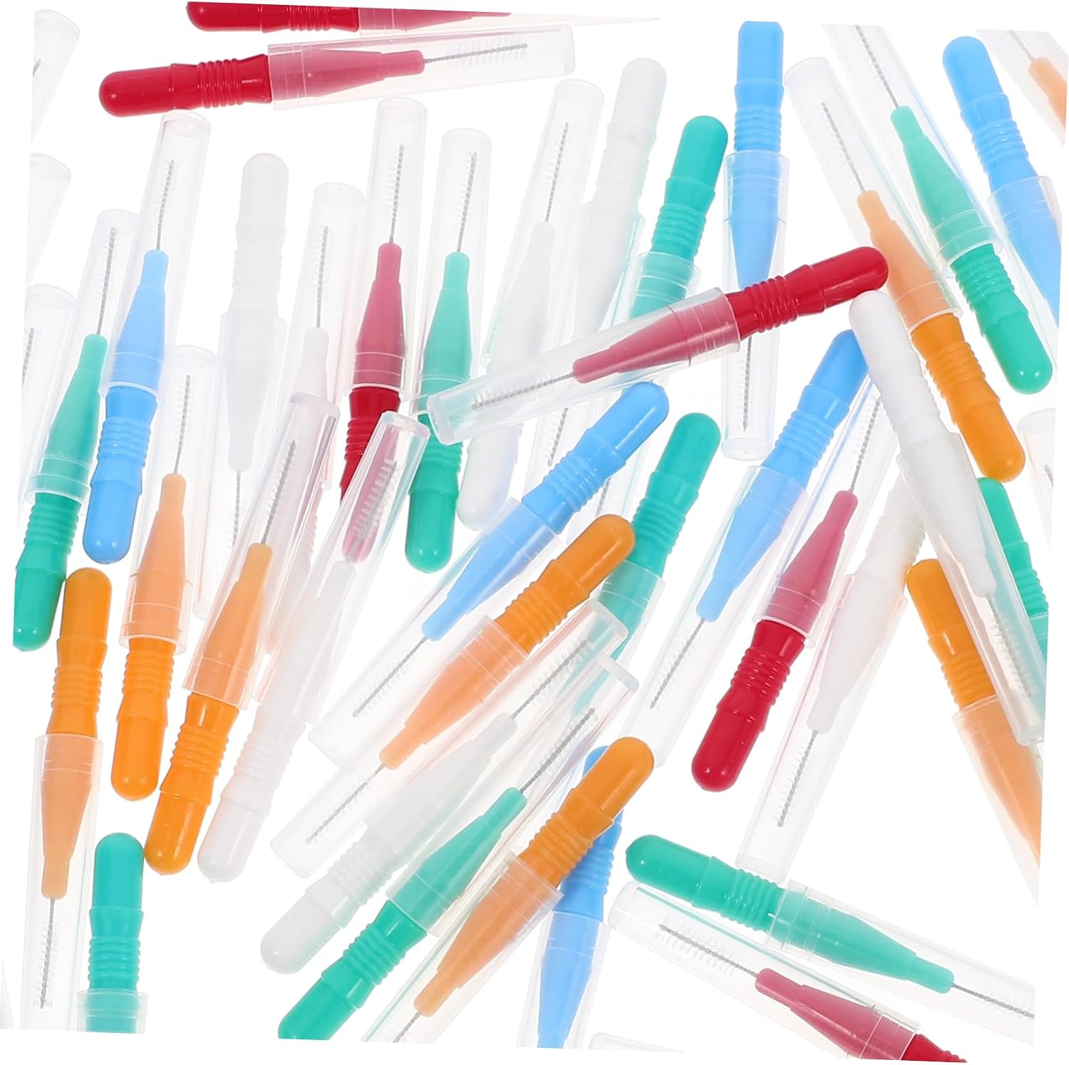 50pcs Picks for Brush Toothbrush Interdental Brushes Pp