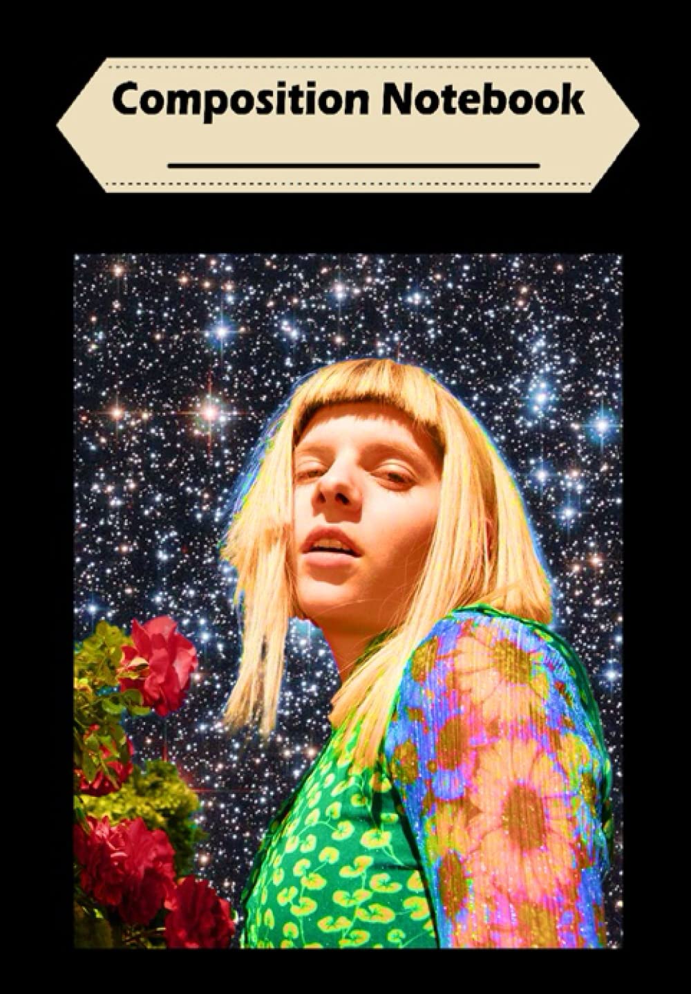 Composition Notebook: Aurora Aksnes Classic, Journal 6 x 9, 100 Page Blank Lined Paperback Journal/Notebook