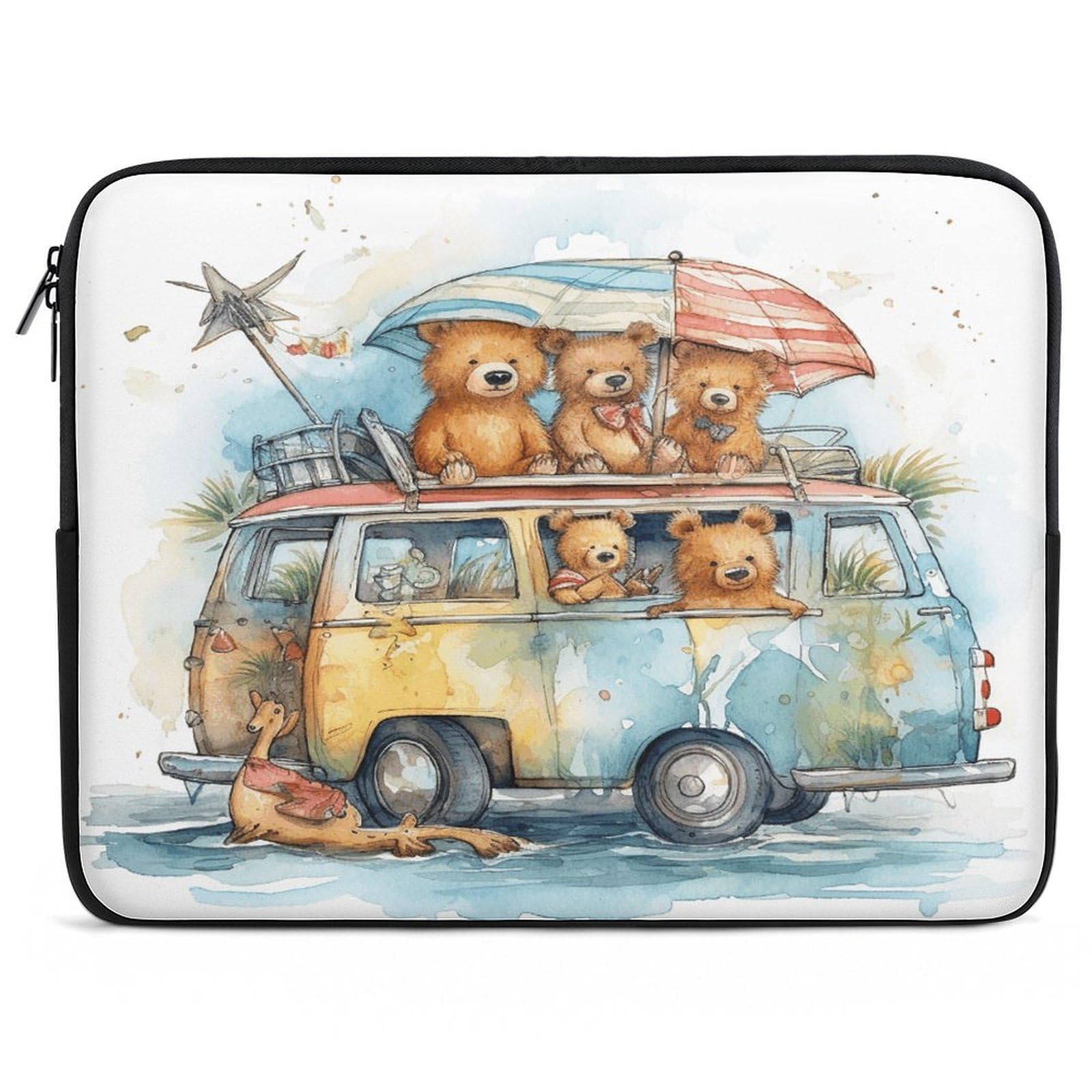 Funda para portátil de 17 pulgadas para el trayecto diario de hombres y mujeres 8