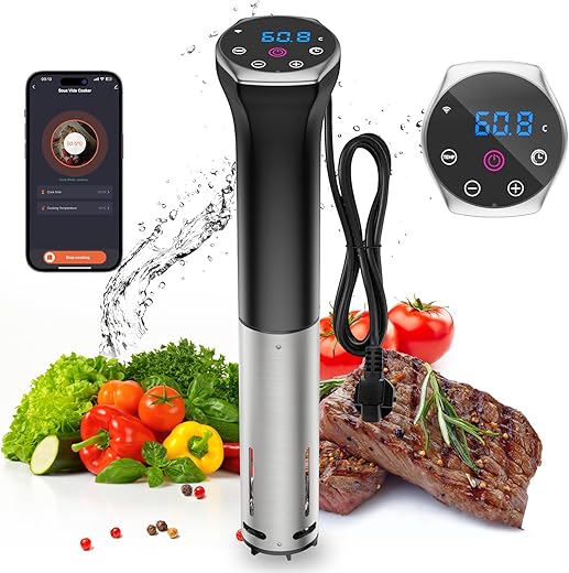Compare Sous Vide Cooker, Sous Vide Machines 1100W, Wifi Connect App