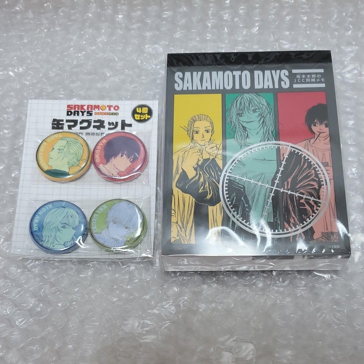 サカモトデイズ Jヒーロー 夏祭り 缶マグネット 5点セット SAKAMOTO DAYS/サカモトデイズ グッズ&情報 on X: 