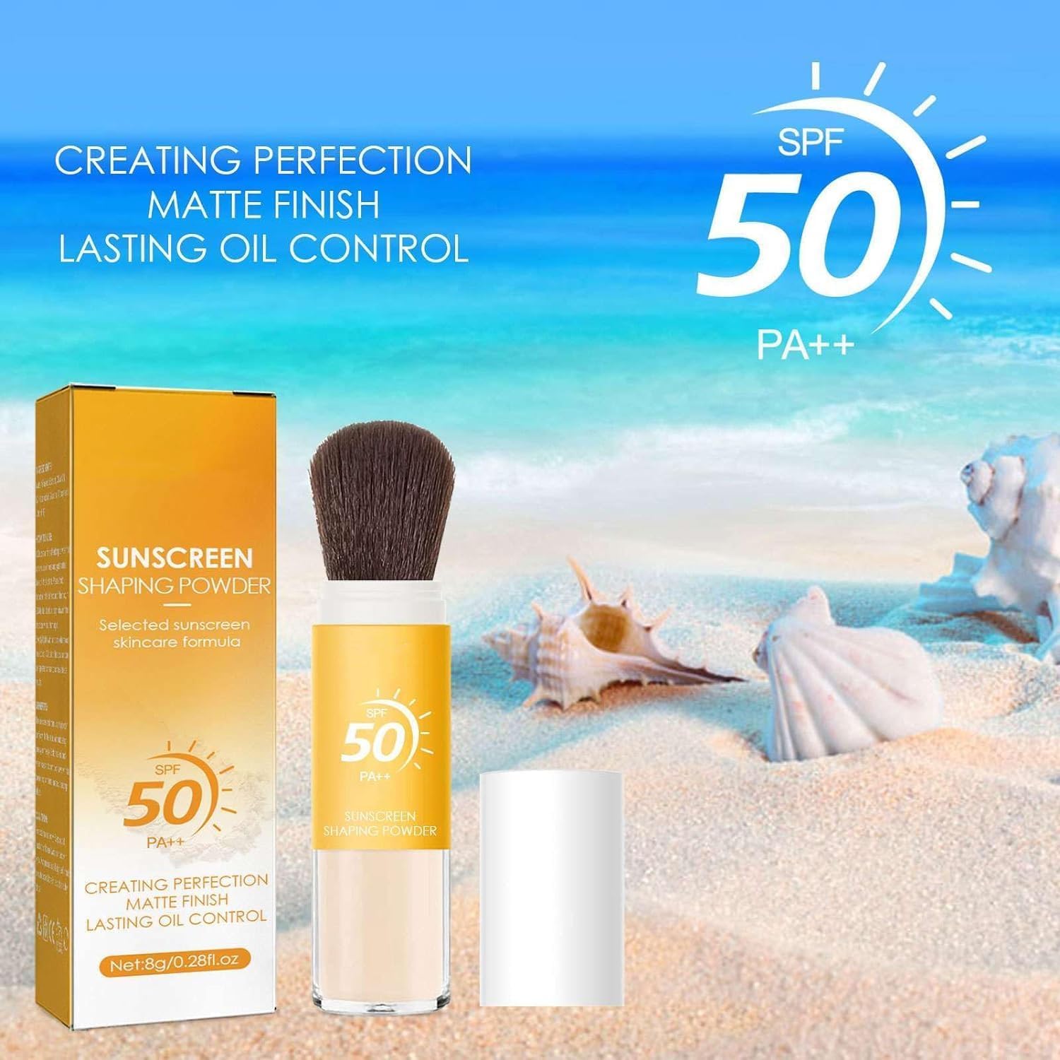 Most Gifted) 5pcs 𝐌ineral 𝐏owder Foundation 𝐒unscreen, SPF 50