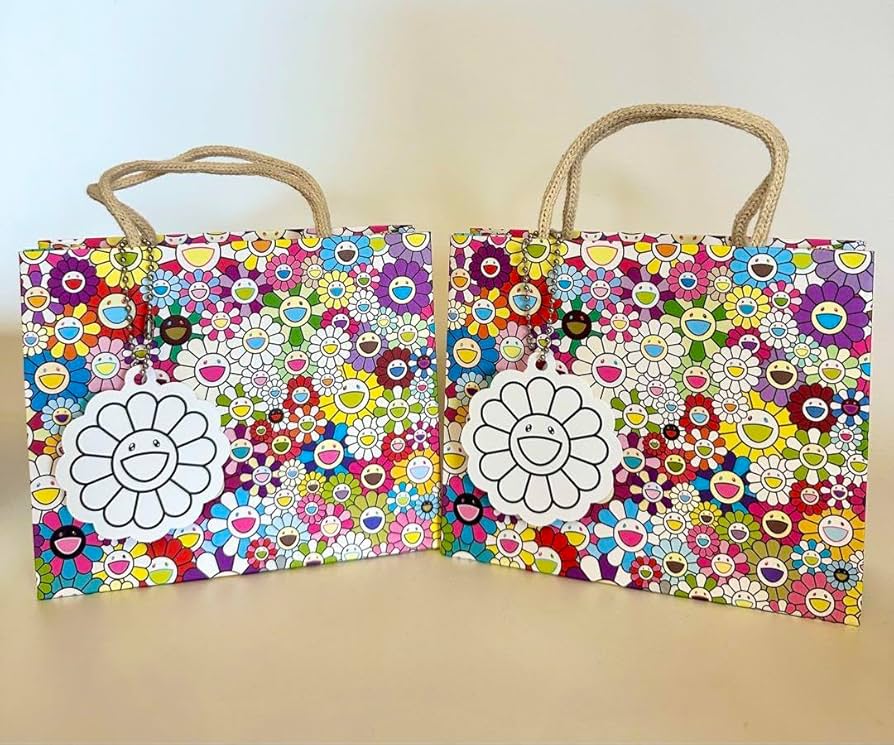 ☆村上隆☆「Multi-color Flowers」トートバッグ 村上隆 マルチカラーフラワー トートバッグ 