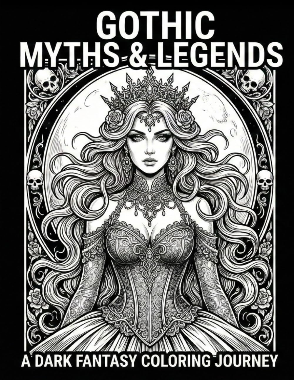 GOTHIC　MYTHS＆LEGENDS: A　DARK　FANTASY　COLORING　JOURNEY