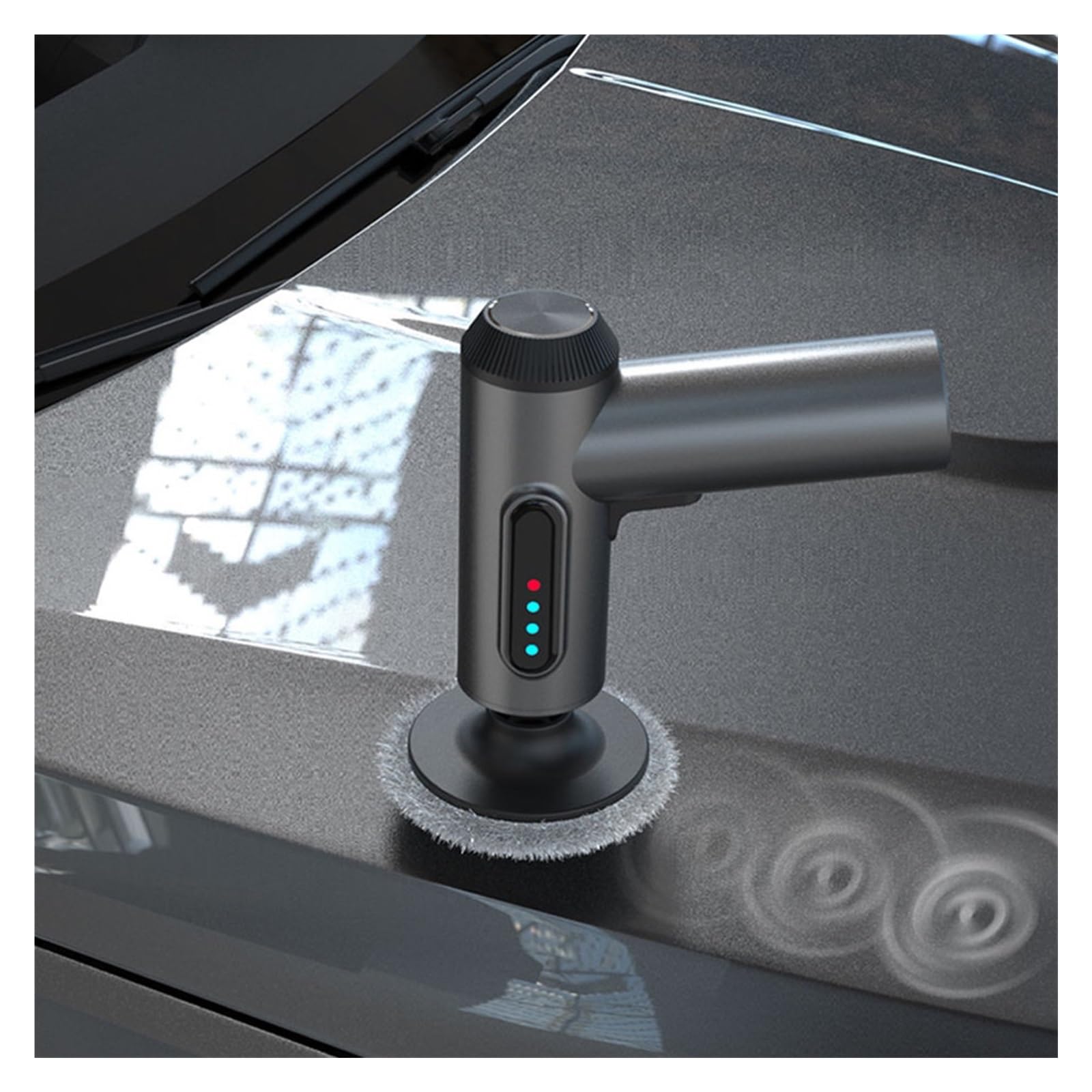 Pulidora de Coche inalámbrica Pulidora de Coche inalámbrica de 2000 RPM Pulidora de Coche eléctrica Herramienta de Cera para Pulido 4000 mAh Máquina de Encerado para Puli