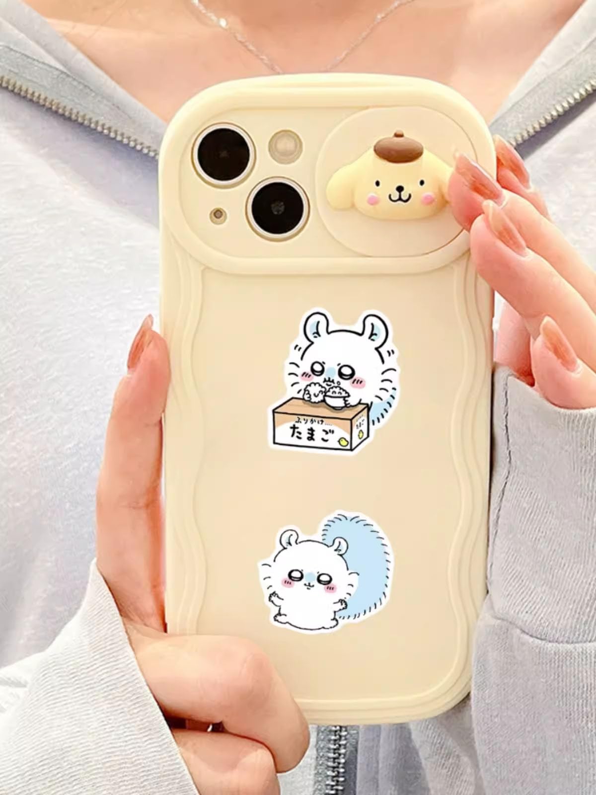 Amazon.co.jp: ちいかわ モモンガ シール 54点セット 4.0*3.4