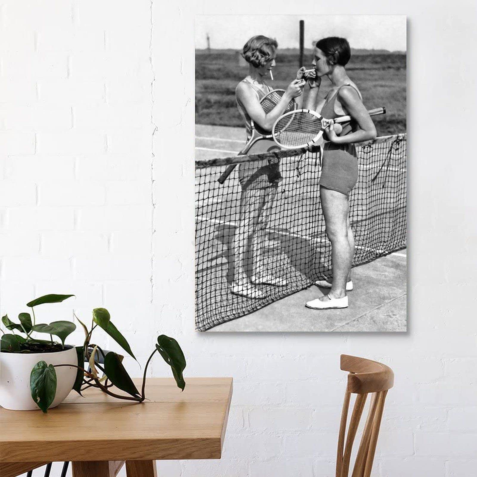 Madison Keys Tennis Poster 30x45cm - Leinwand Druck Für Wanddekoration