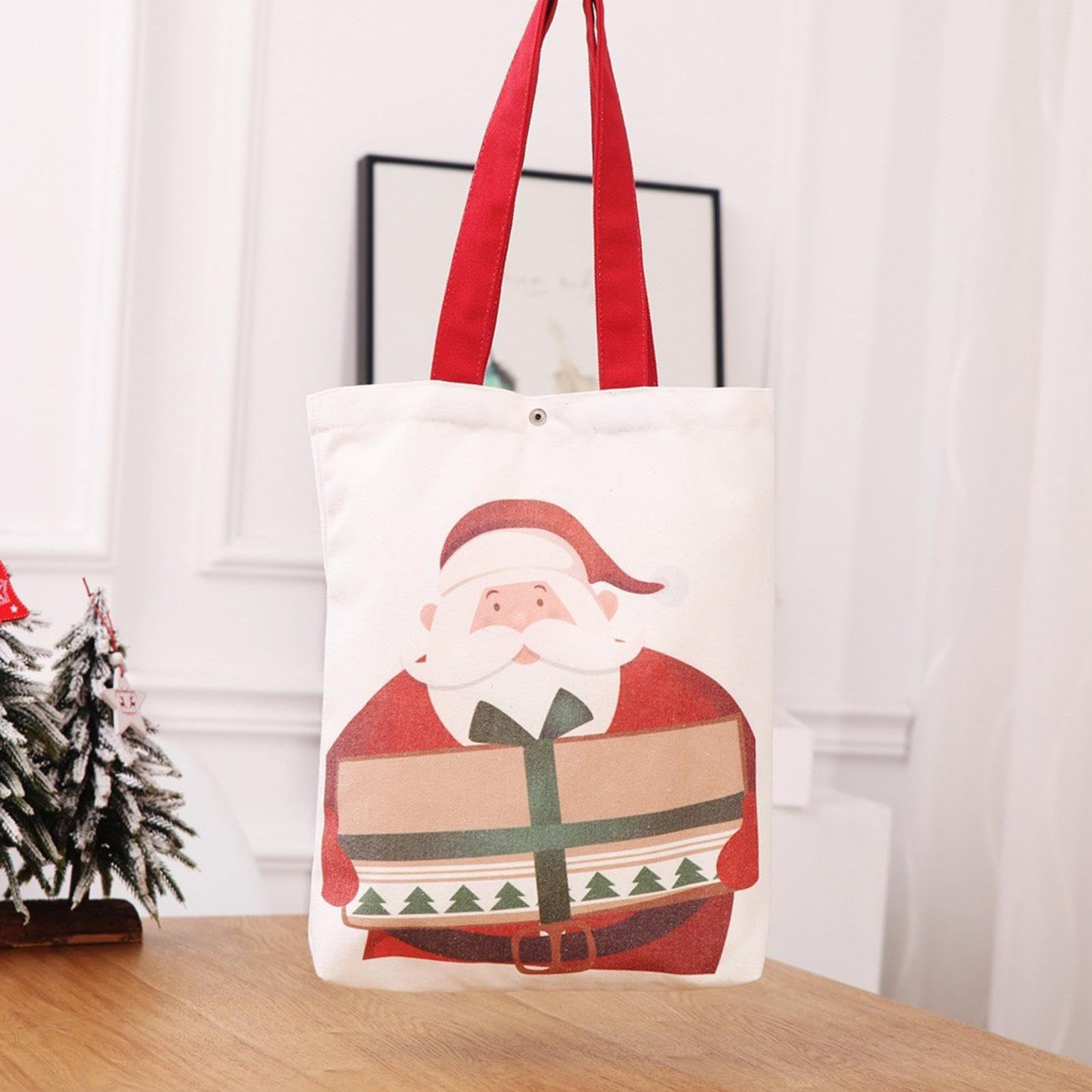 Amazon.co.jp: サンタのクリスマスバッグ | クリスマス ハンドバッグ 