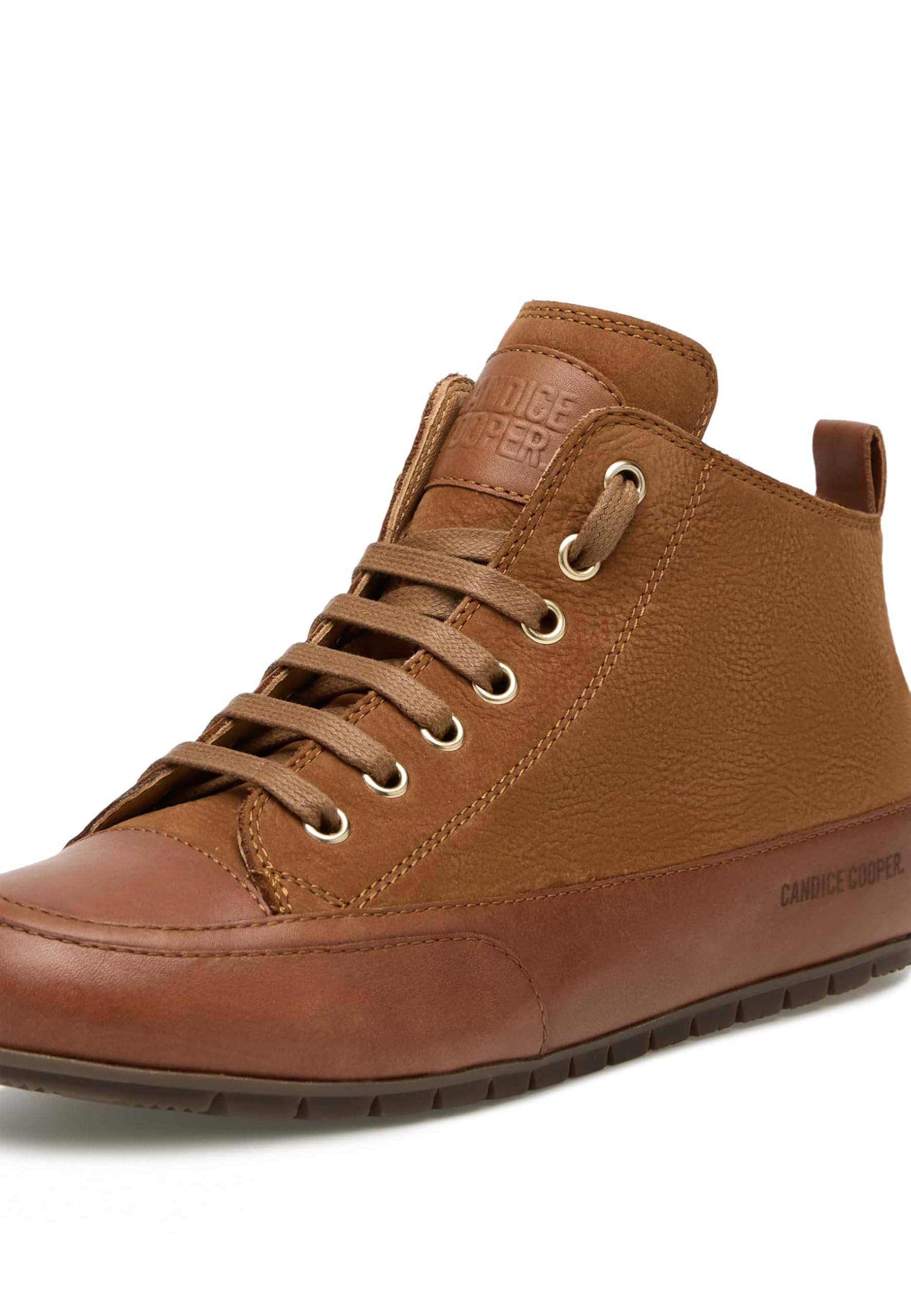 Candice Cooper Mid-Zapatillas de Piel y Ante