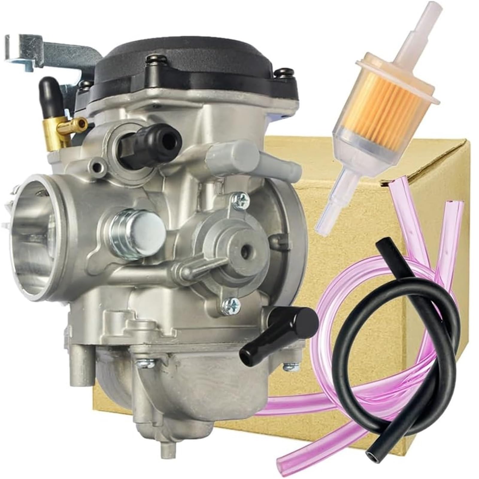 Carburador automotriz Filtro de aire y combustible para carburador KLR650 (2008-2018) CVK 40 mm para OEM