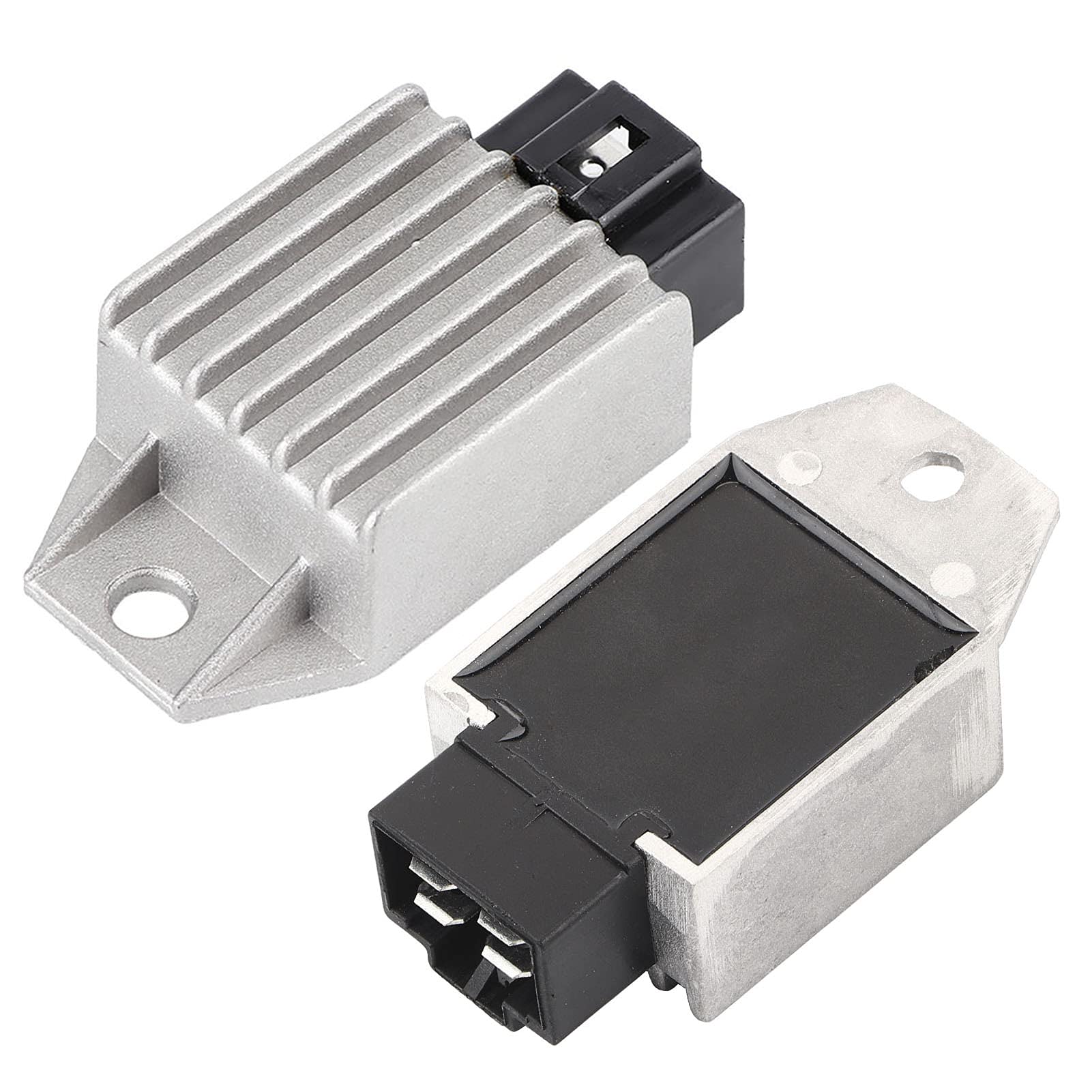 12V Universel Redresseur à régulateur de Tension, 4 Broches redresseur de régulateur de Tension pour Scooter Cyclomoteur ATV Gok
