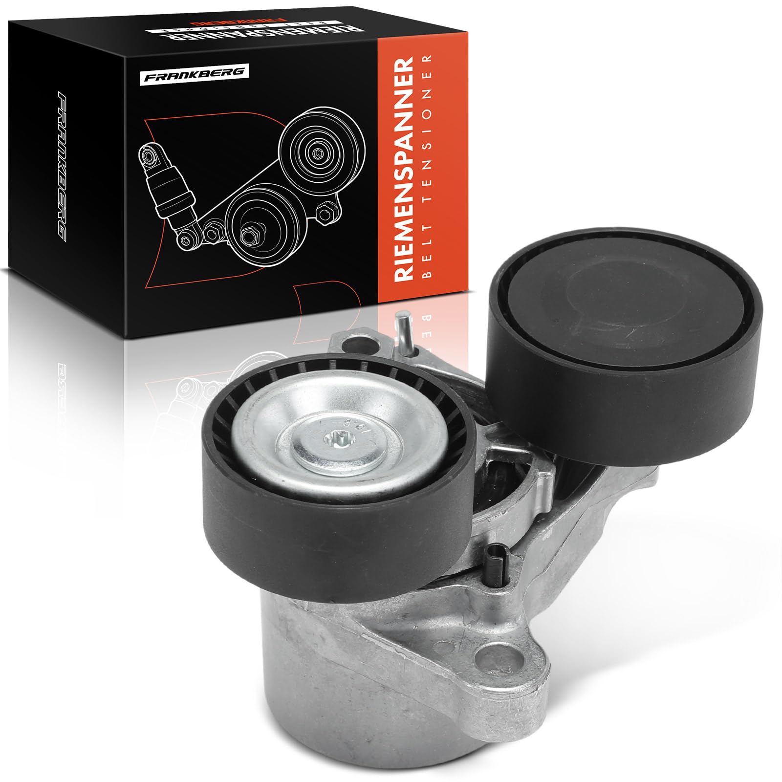 Frankberg Rodillo tensor de correa compatible con 1er F20, 2er F22, 3er F34, E90, 4er F33, F83, 5er F10, 6er F06 F12, 7er F01 2009-2021, 11287810807