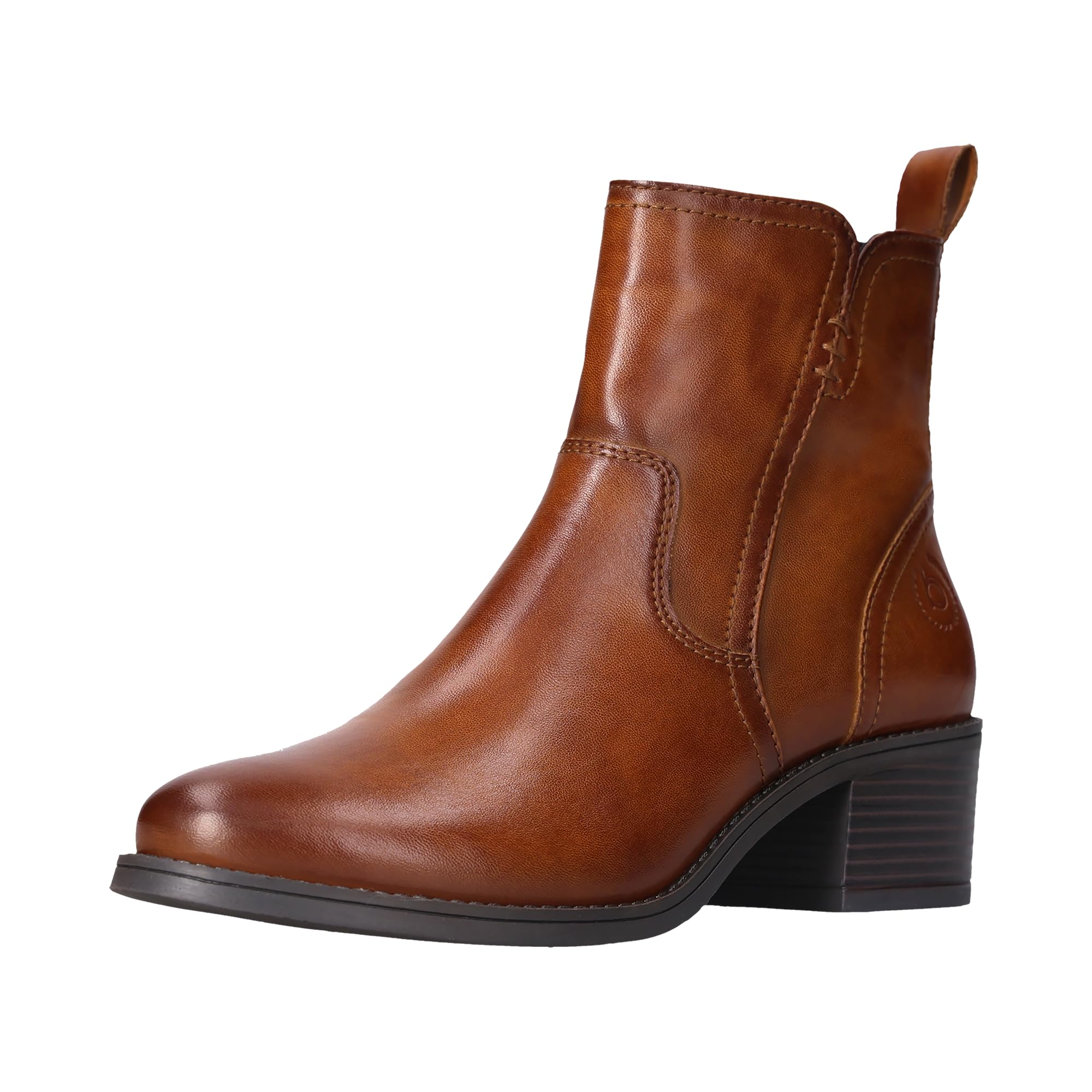 bugatti Damen Chelsea Boots 415AMQ3E5000-1000 Weite Normal Reißverschluss
