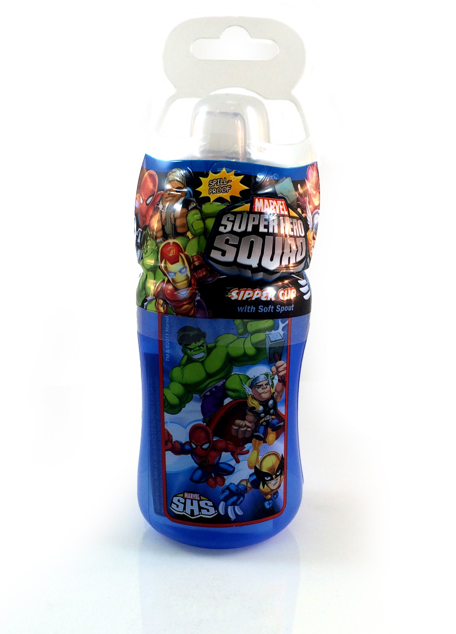Marvel Supoer Hero Squad Spill Proof Sipper Cup with Soft Spout