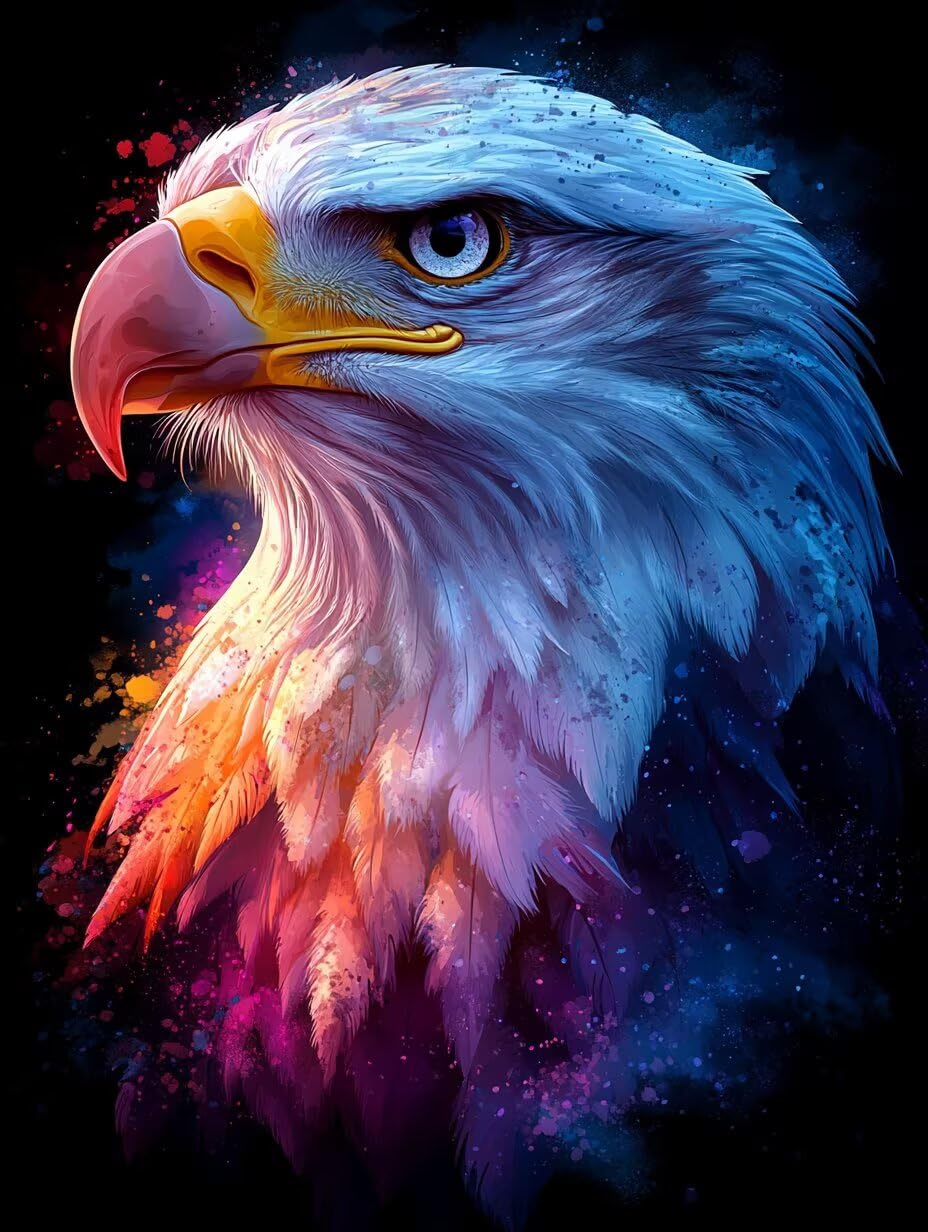 Peinture Numero Adulte Eagle Peinture Numero 50x80cm R-H3603