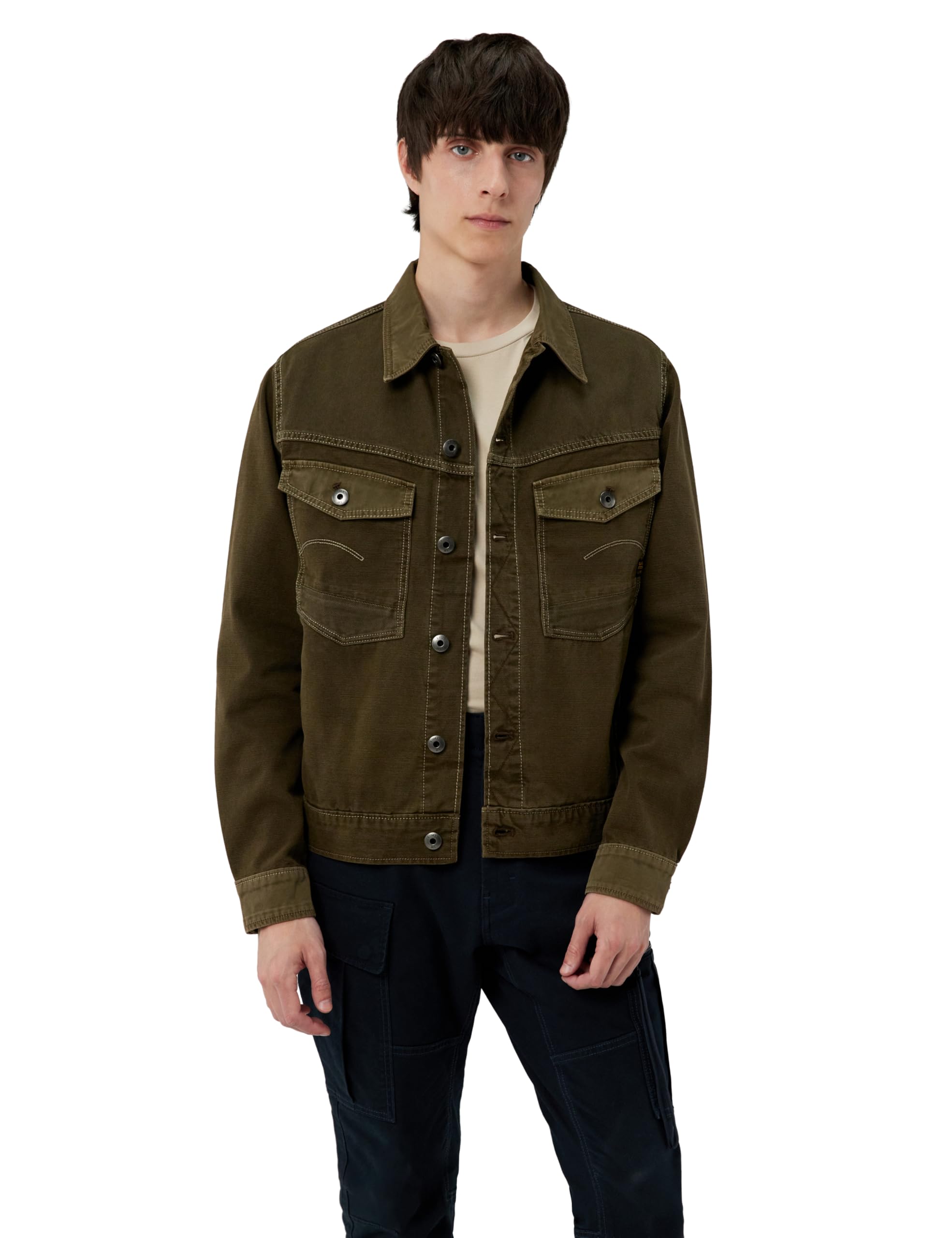 G-STAR 8721136008785 Dakota Jacket, Brown (wren gd D23593-D491-H159), M