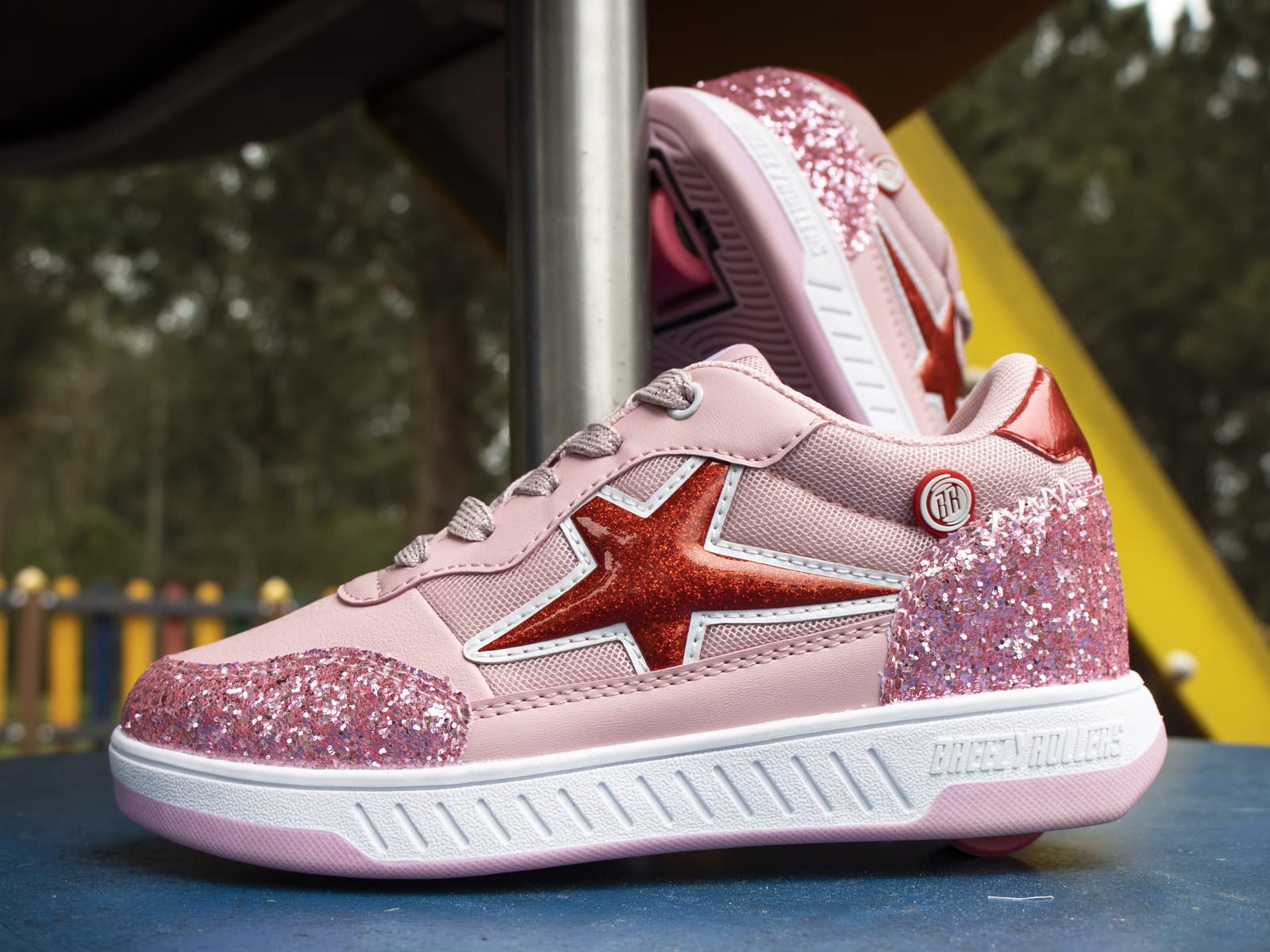 Breezy Rollers Chaussures à roulettes pour Enfants I Rollers-Sneakers I De Chaussures de Rue pour Filles et Garçons à Rollers en Quelques Secondes I Baskets à roulettes