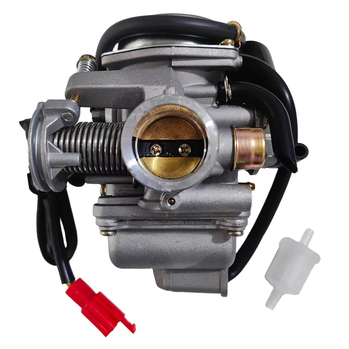 Para Peugeot Para CityStar Para Sum-Up Para Vivacity 3 Para Django 125CC 150CC Carburador Para City Para Star Carburador De Scooter De 4 Tiempos Carburador Kit(Only Carb)