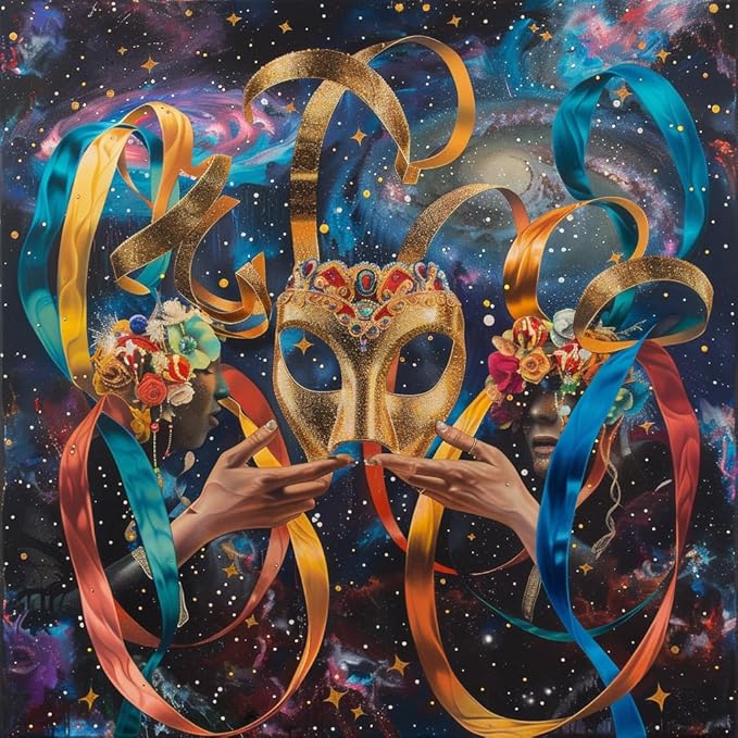 Zodiac Sign Gemini DIY 5D Diamond Paint Kits for Adults Easy for Beginner Round Full Drill Diamond Art Painting Gems Cross Stitch Mosaic Craft for Home Decor 16x16inch(4)