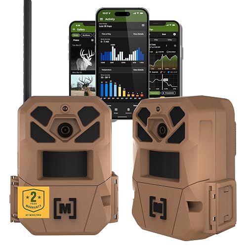 Moultrie Edge 3 Cellular Trail Camera 2-Pack