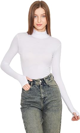 Kad n Uzun Kollu Ti rt Kad n Parmak Detayl  Bal k  Yaka Likral  Body 173