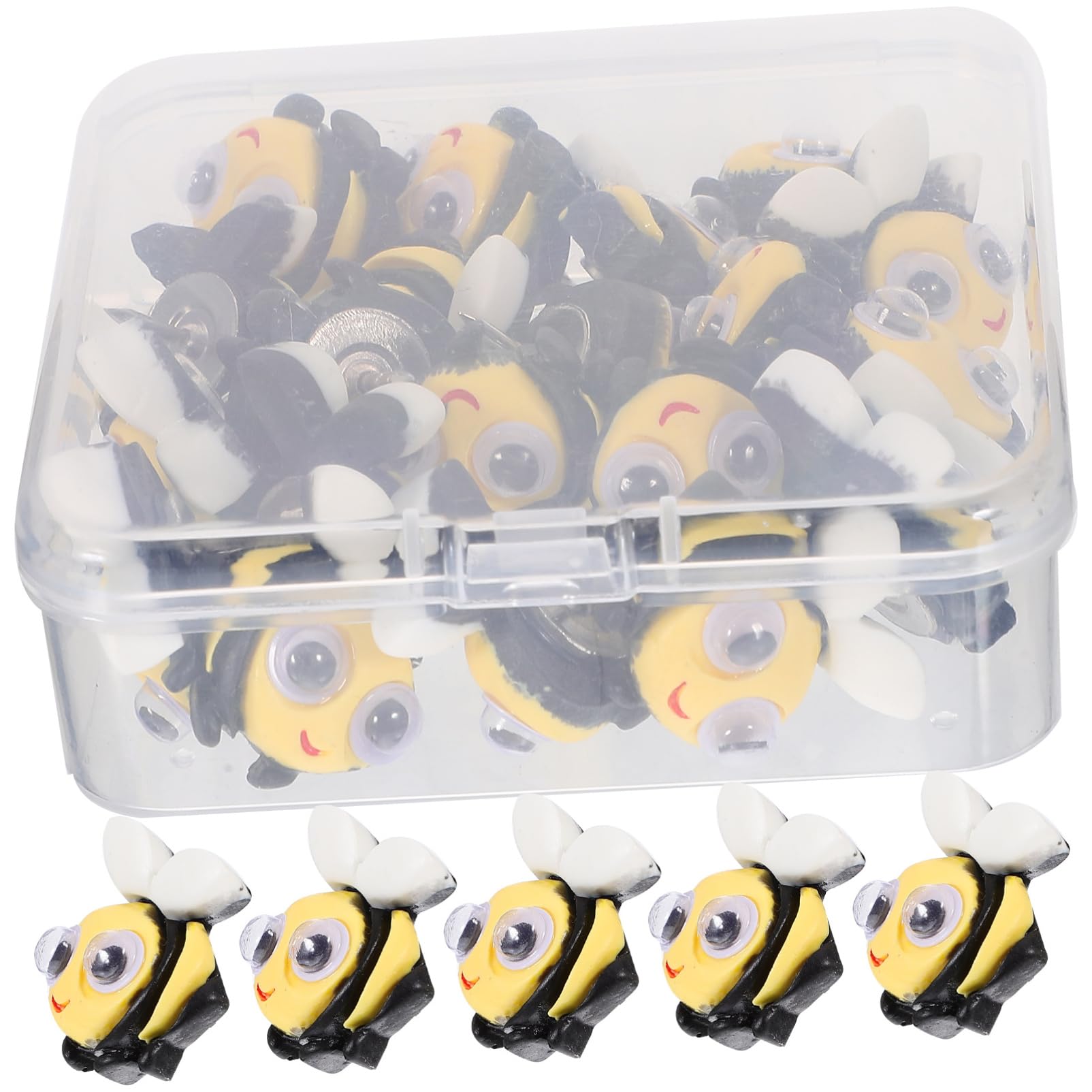 Operitacx 5 Sätze Cartoon Push Pins Bunte Daumennägel Für Pinnwände Und Karten Praktische Stecknadeln Für Büro Und Zuhause Für Poster Und Erinnerungen 20 Stück * 5