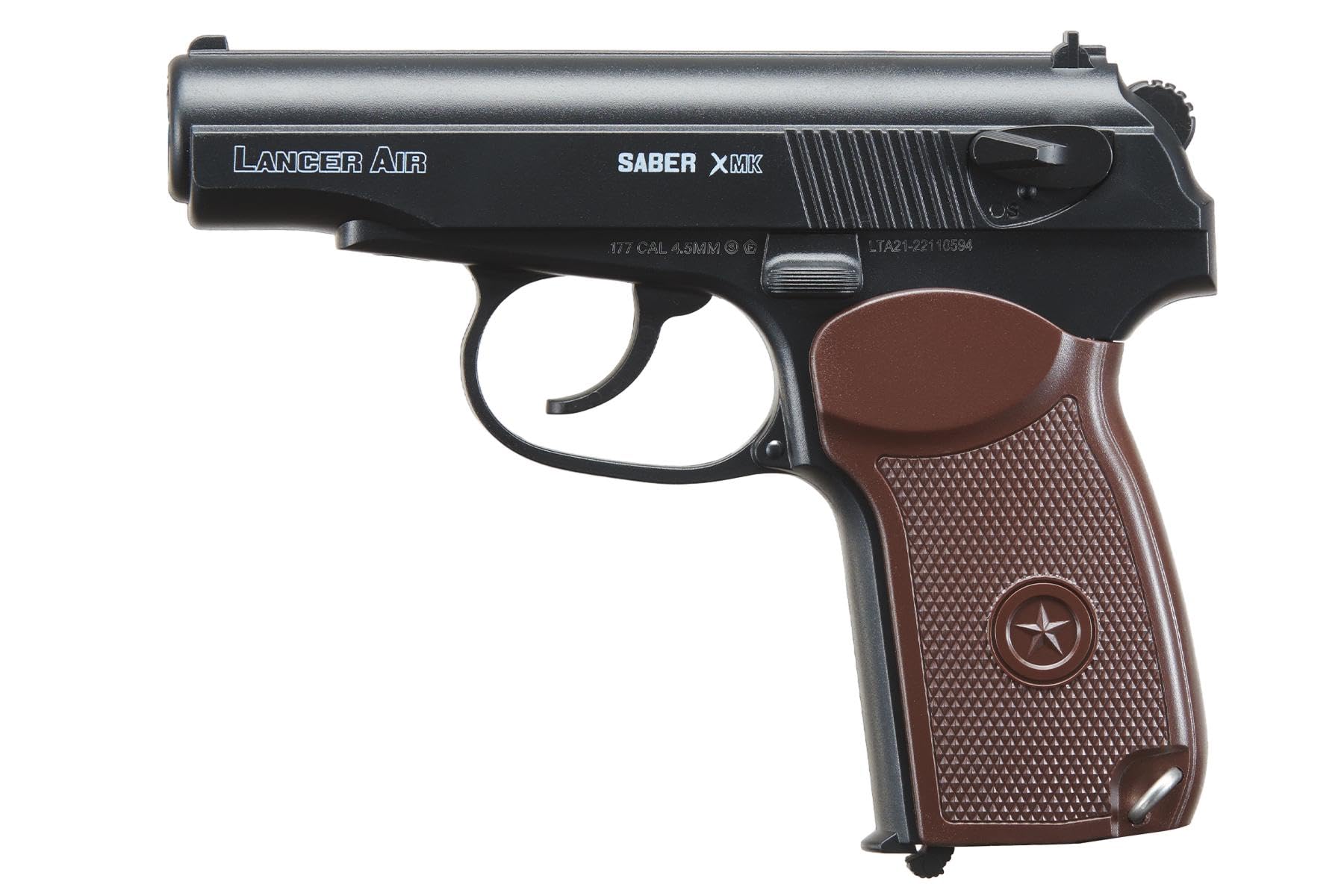 Amazon.com : Lancer Tactical Air Pistol Saber XMK CO2 Makarych