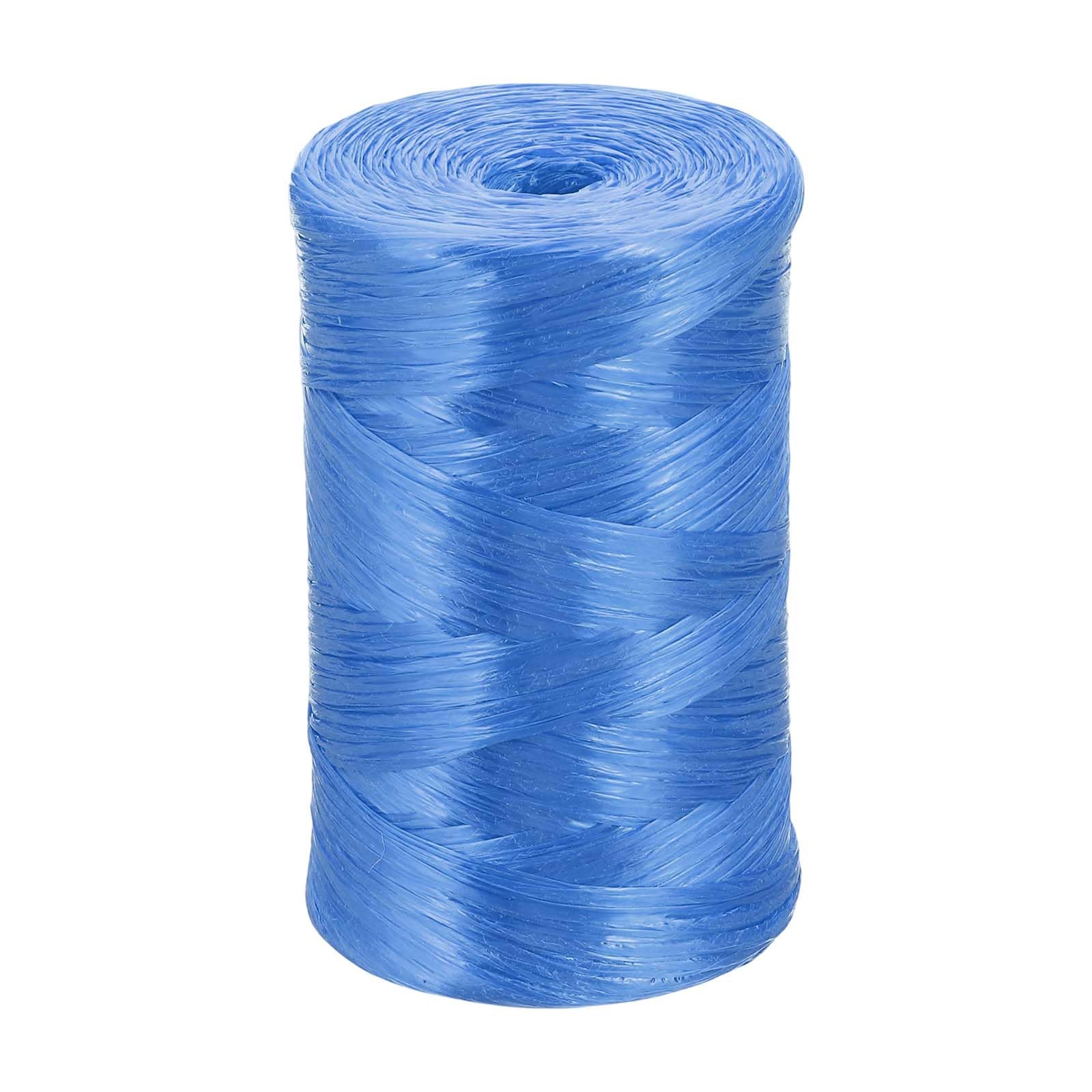 PATIKIL 420m Polyester Nylon Plastic Rope, Twine Household Bundles Ropes Roll for Gardening Packing Crafting DIY, Blue