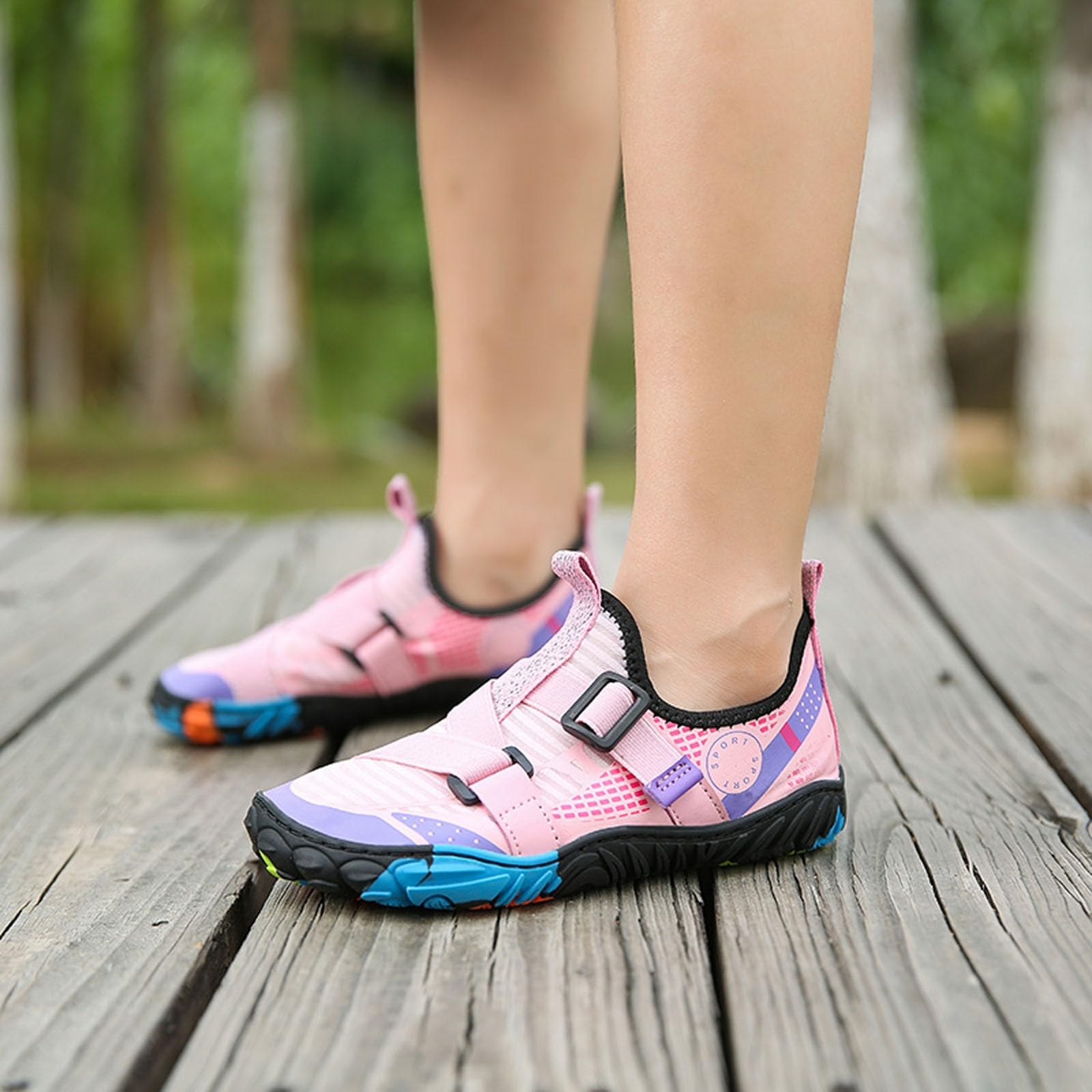 Scarpe Scoglio Bambino Pianta Larga Scarpe Da Trekking Estive Bambina Grounding Shoes Corsa In Tela 23 Scarpette Barefoot Primavera 30 Ragazzo Nere Con Elastico 25 Traspiranti Leggere 26 32