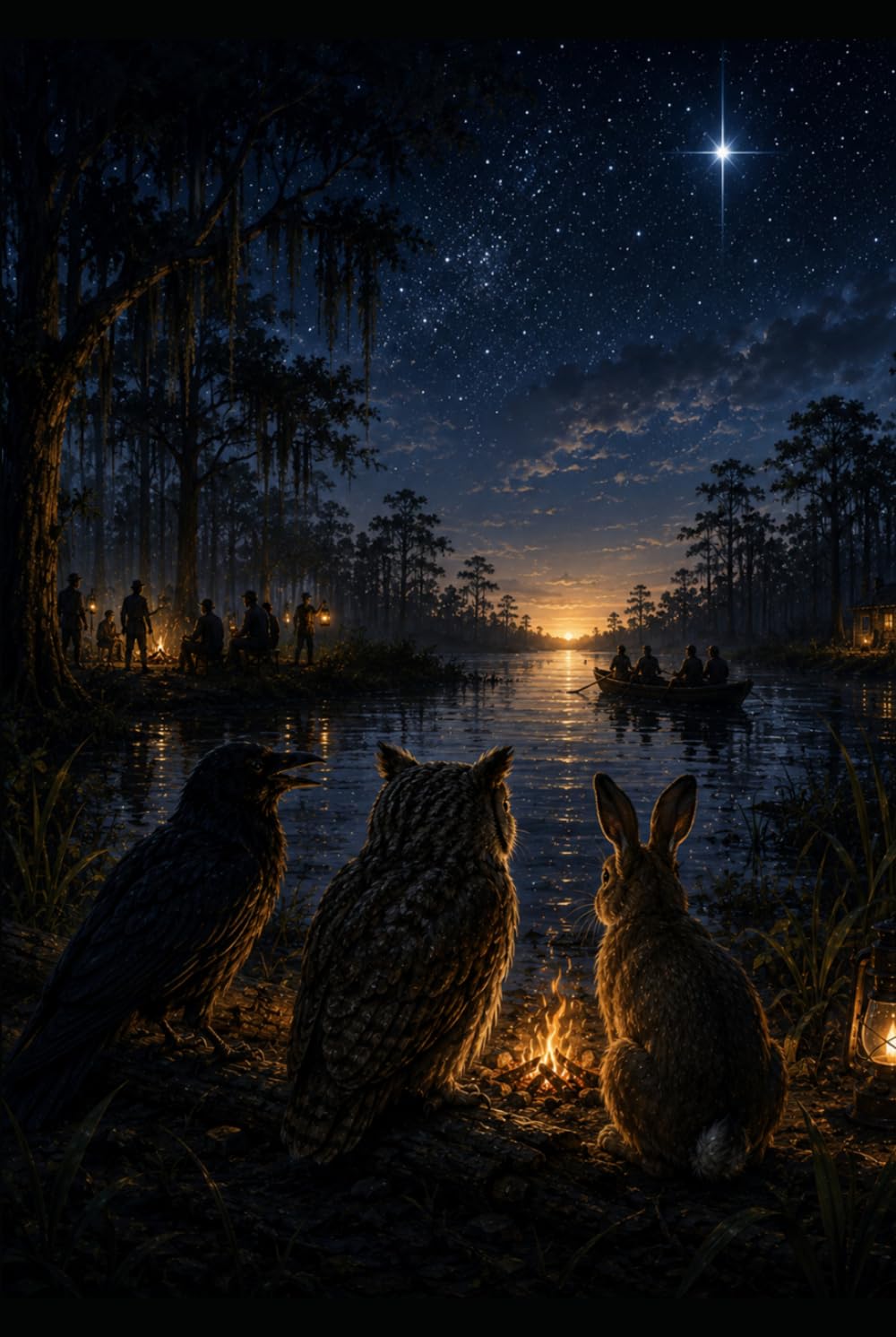 What the Crow Saw: Voices of Escape: As Told by the Crow, Owl, & Rabbit (Real History for Children)